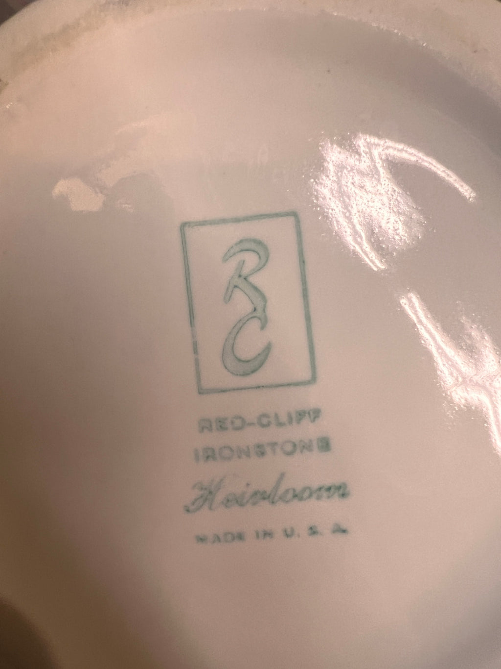 Red Cliffs Brownstone Tea Pot