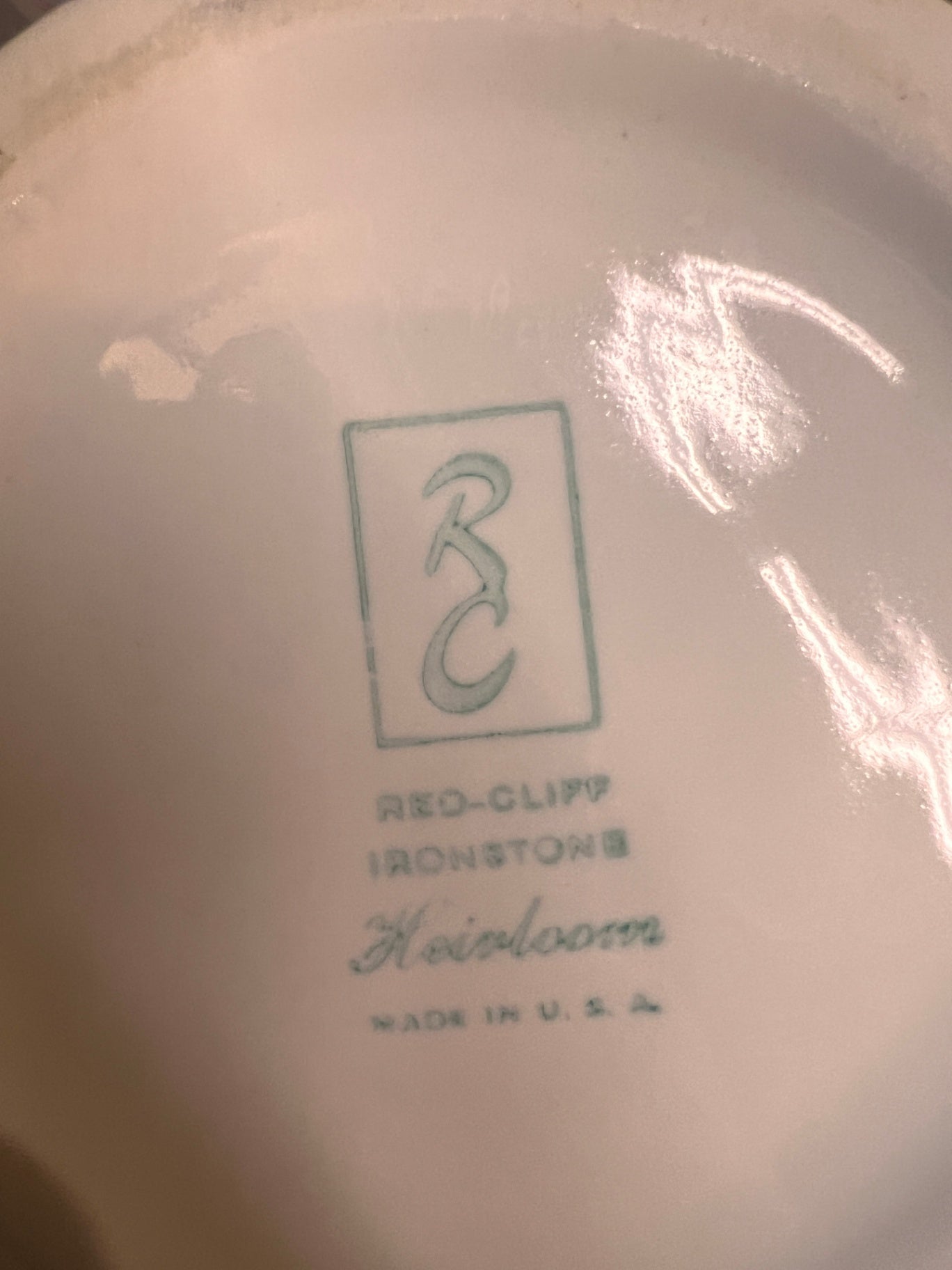 Red Cliffs Brownstone Tea Pot