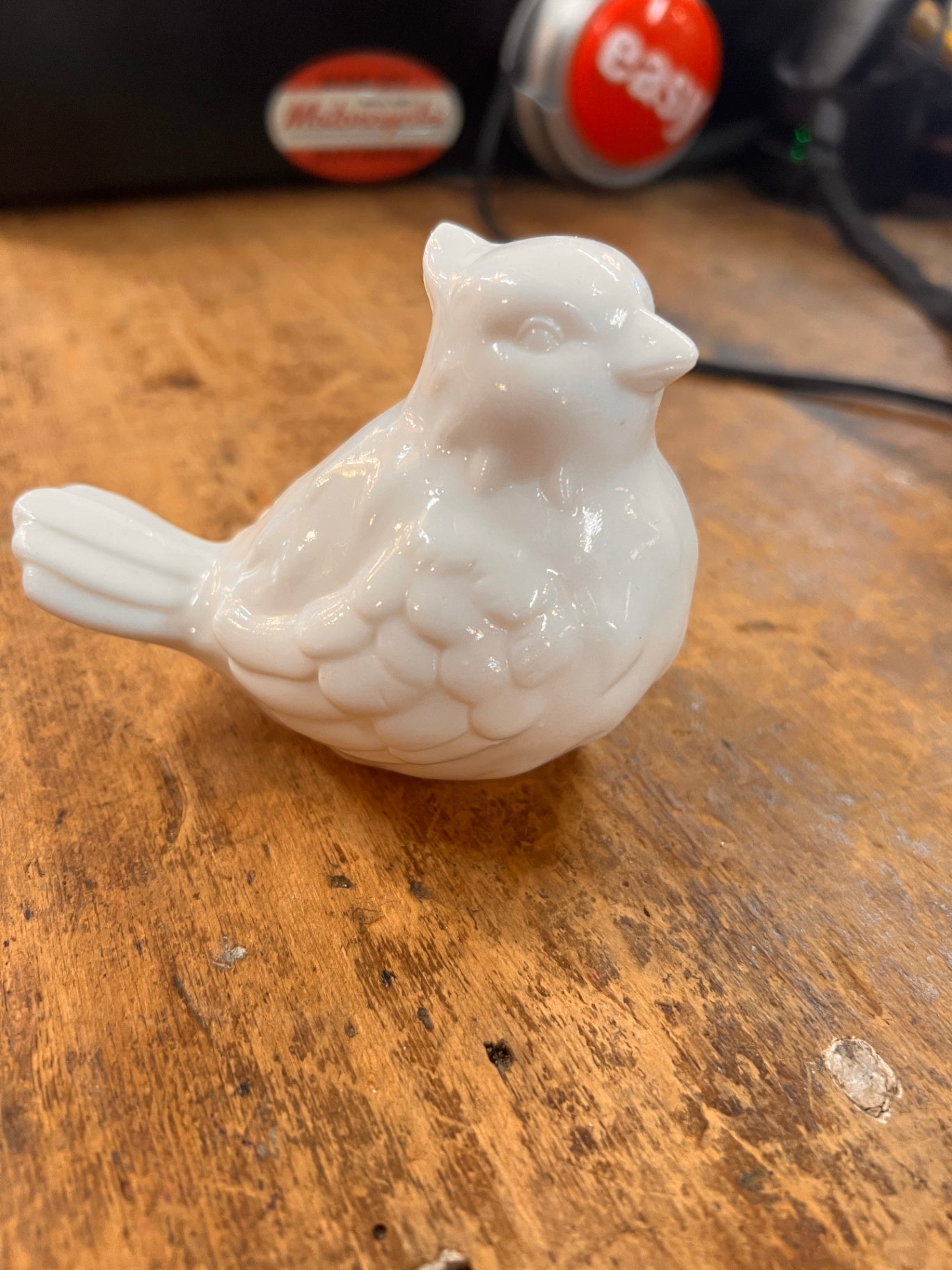 White Porcelain Cardinal