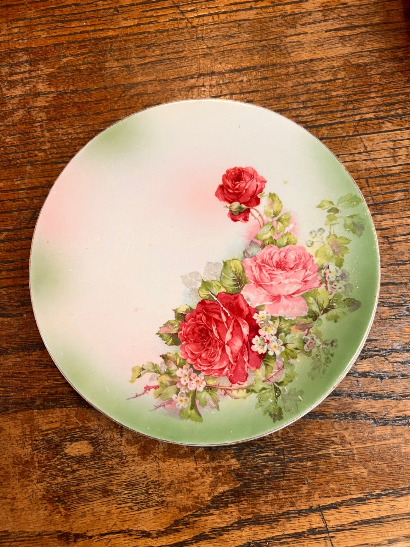 Chasnoffs Sedalia advertising plate (McCosmic China mark)