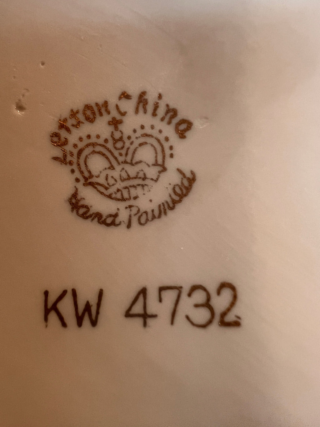 Lefton China bow/flower vase (KW4732)