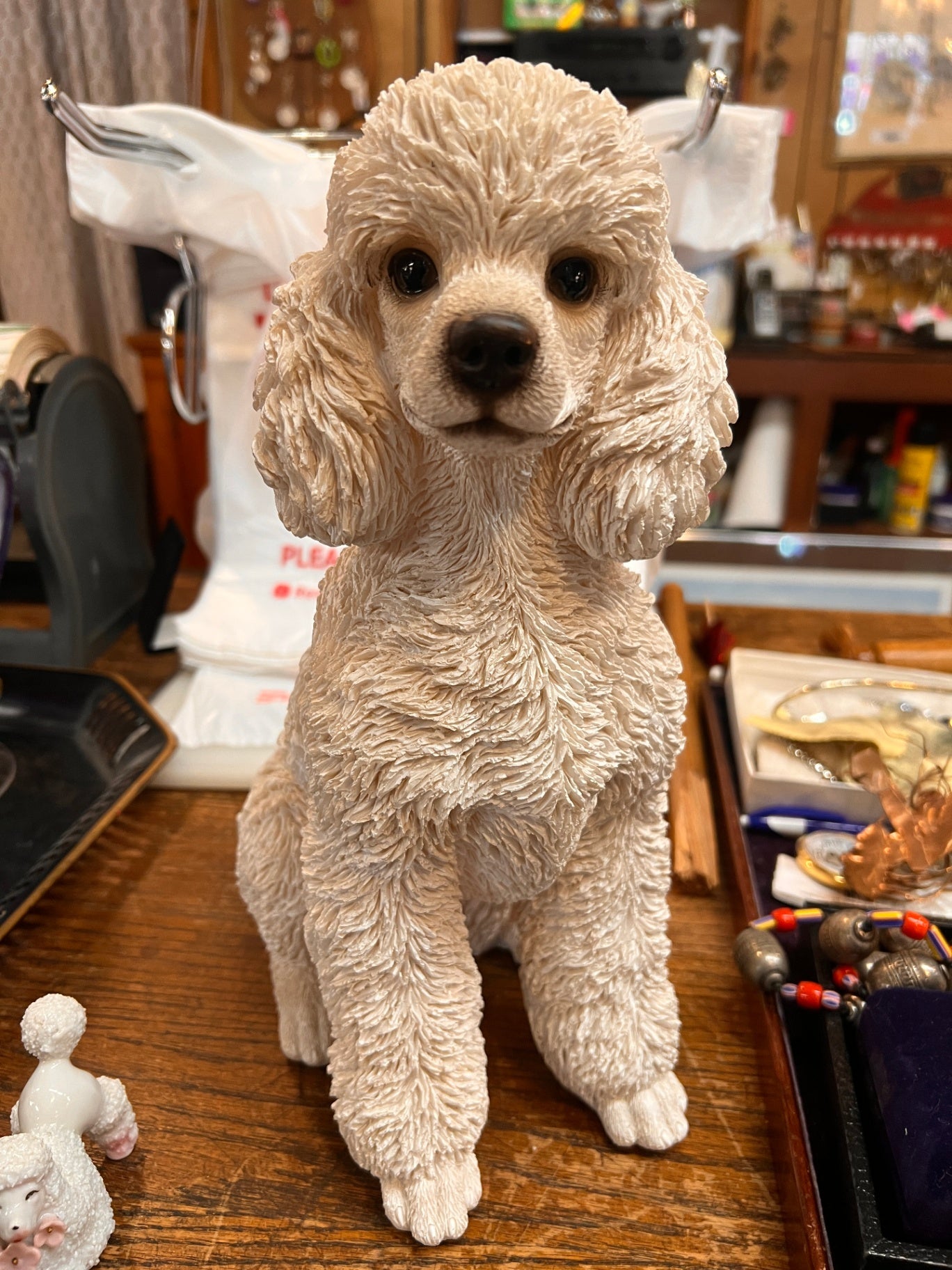 Large Poodle Sculpture