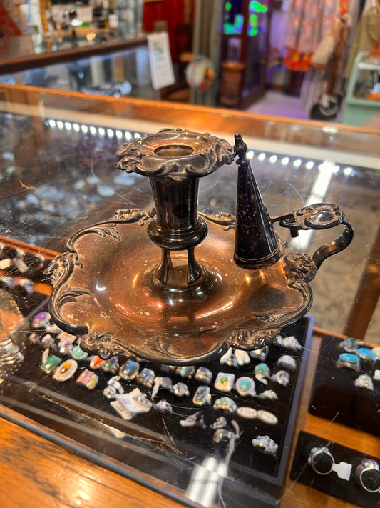 Silver Candle Holder