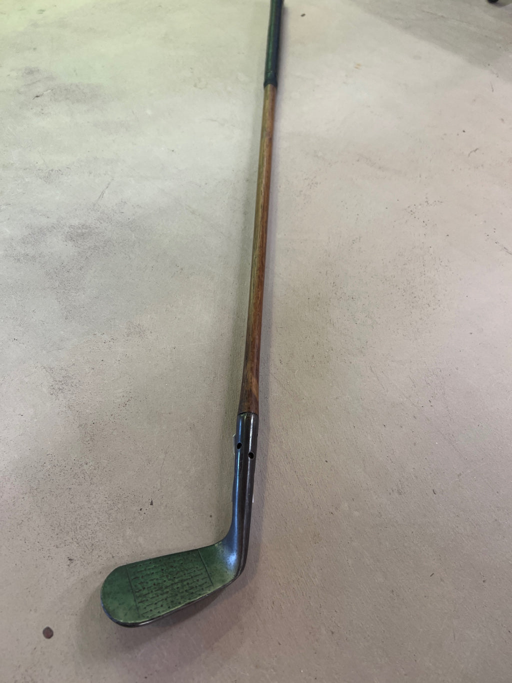 Pro Cupples Co. “Perfection” Mashie – Hand Forged Hickory Shaft (St. Louis, c.1920s)