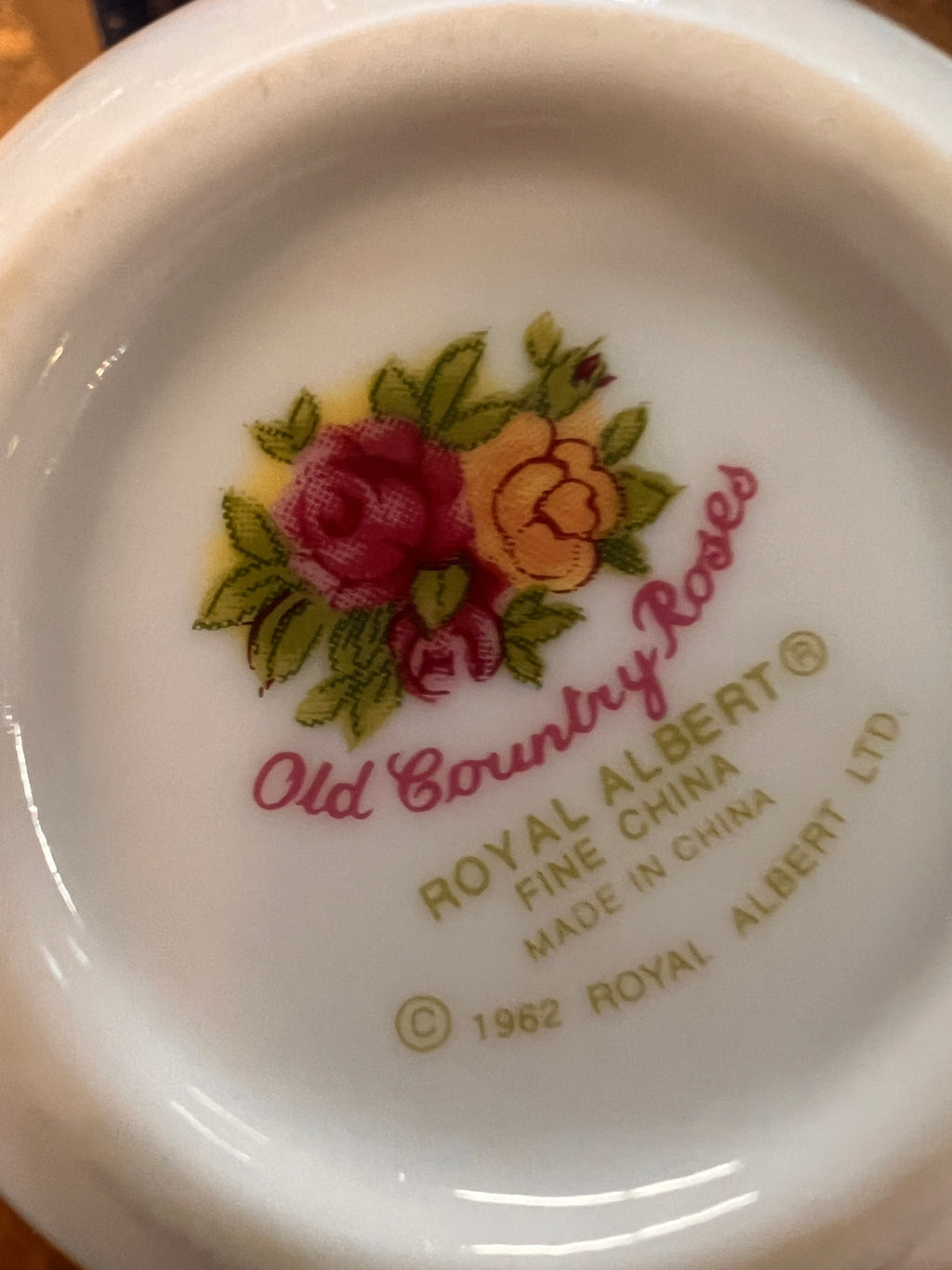 Royal Albert “Old Country Roses” Jam Jar with Lid – Fine China