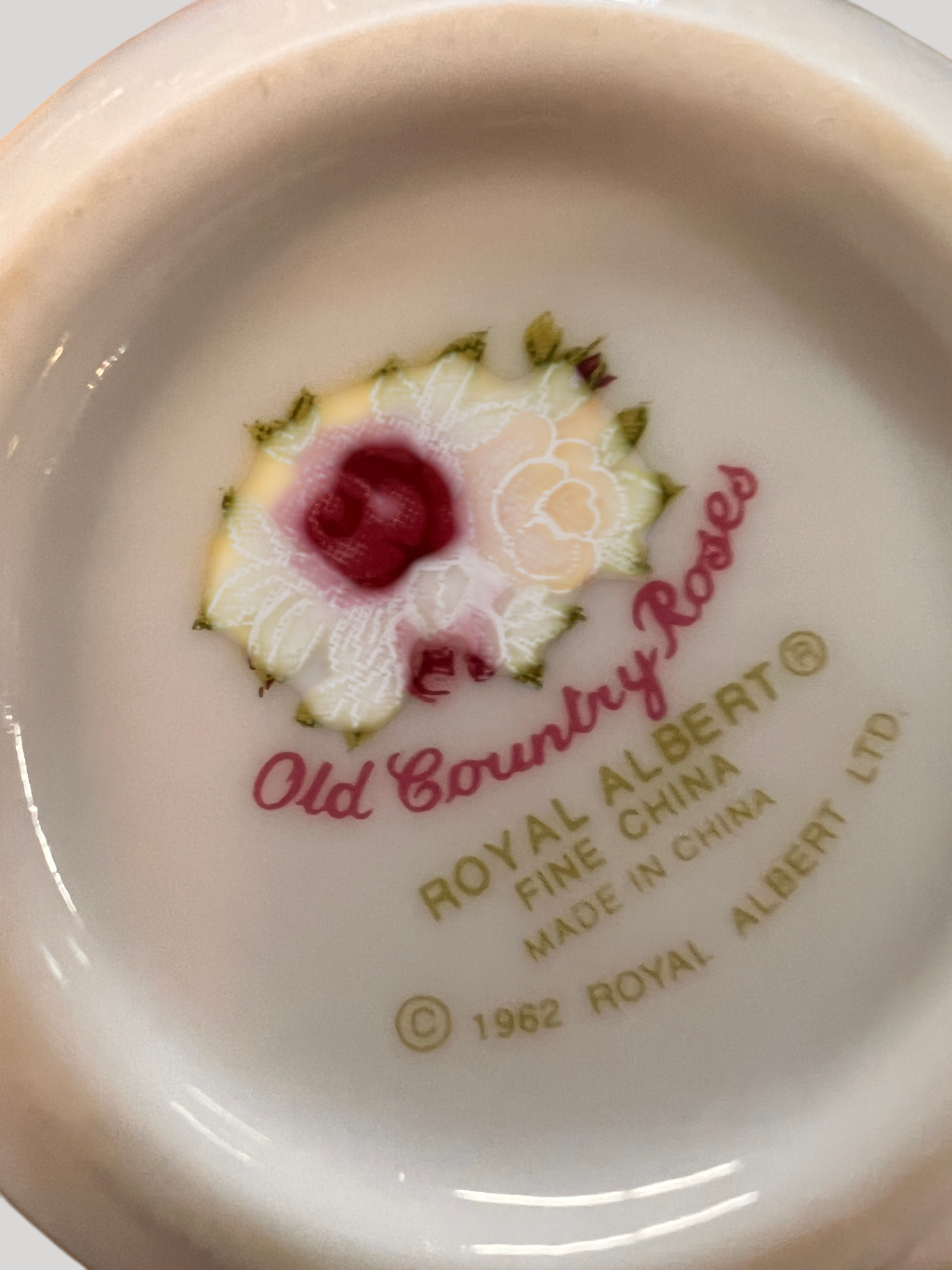 Royal Albert “Old Country Roses” Jam Jar with Lid – Fine China