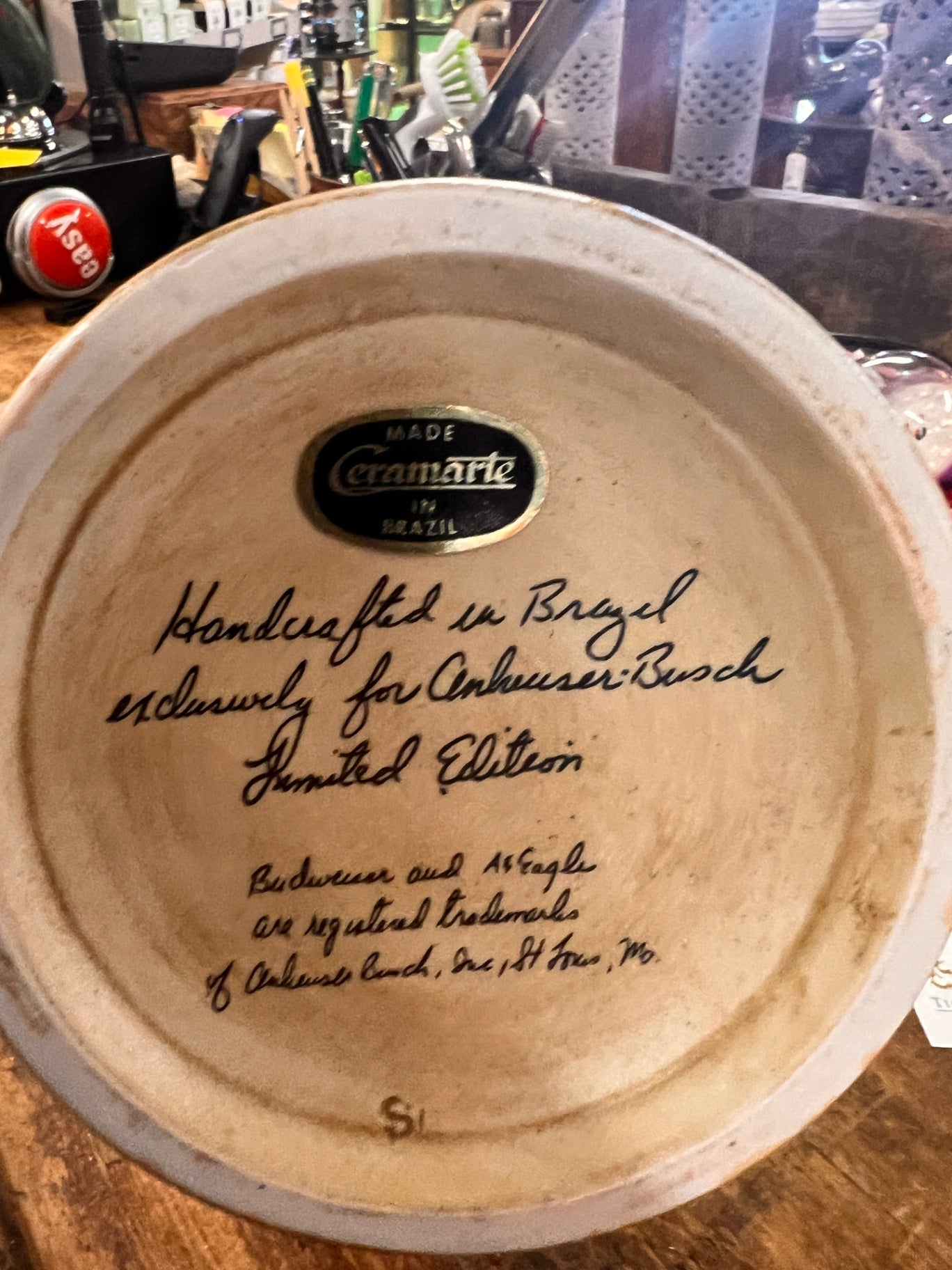Budweiser California State Series Stein (Ceramarte – Limited Edition) Feature	