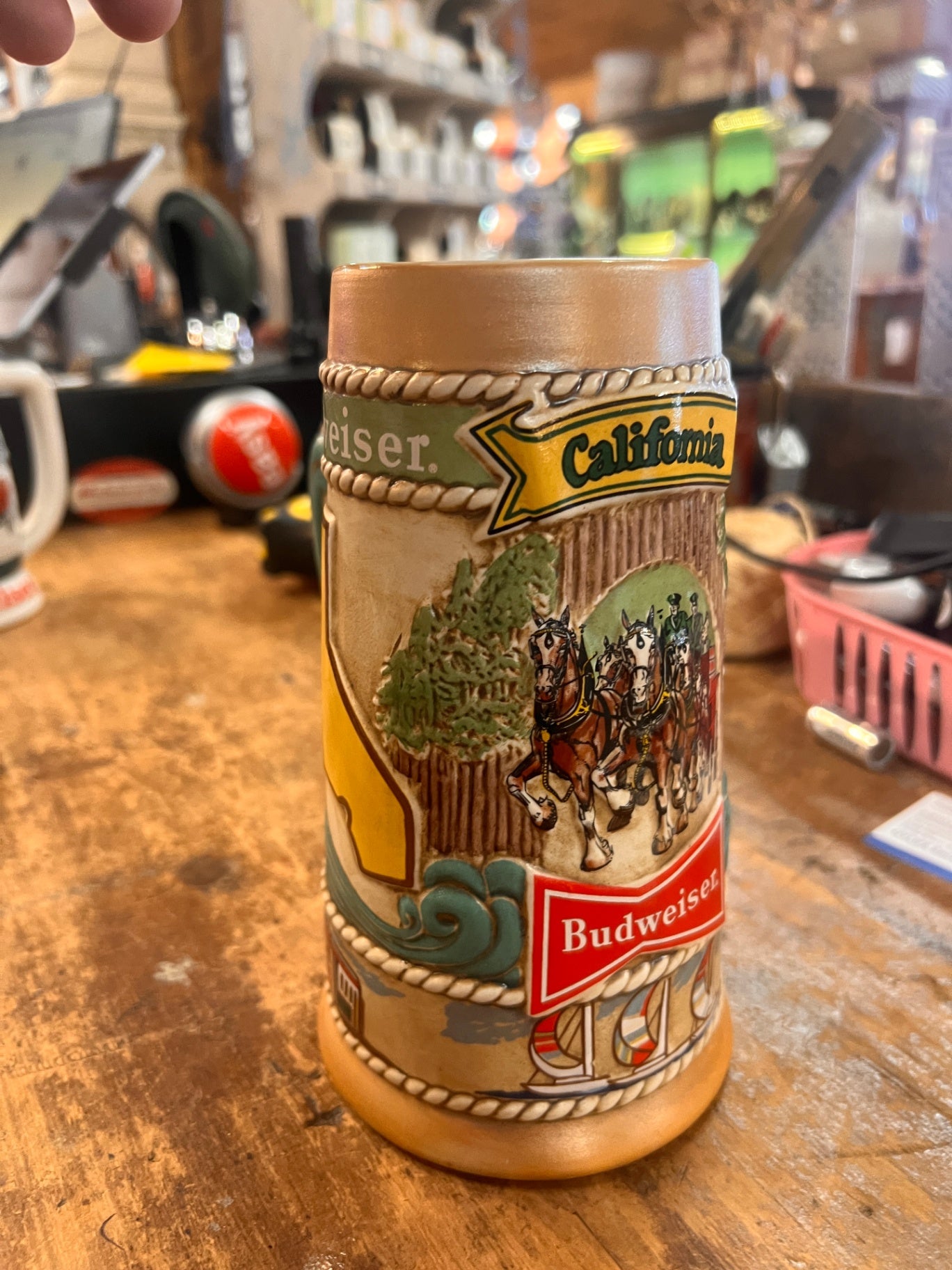 Budweiser California State Series Stein (Ceramarte – Limited Edition) Feature	