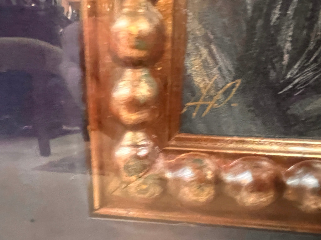 Barbara A. Wood – Mois de Mai – Signed Lawrence Unlimited Print – Large Gold Frame