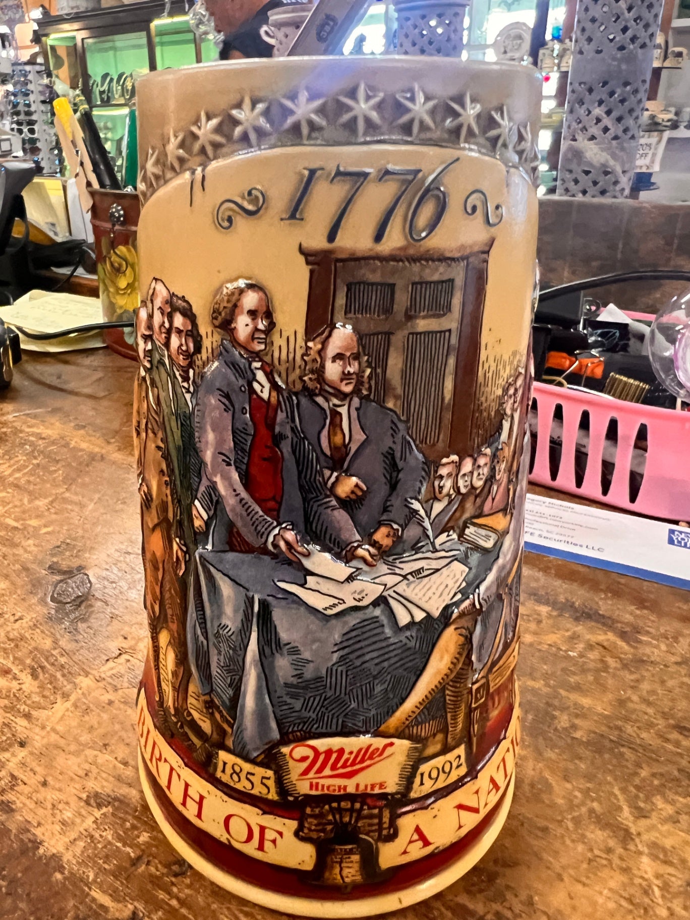Miller High LIfe "Birth Of A Nation" Stein