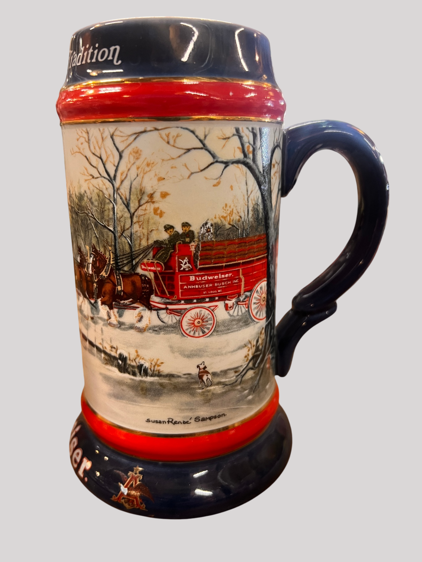 Budweiser “An American Tradition” Stein (1996)