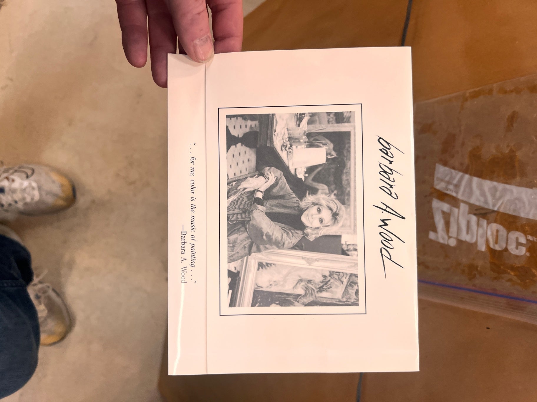 Barbara A. Wood – Mois de Mai – Signed Lawrence Unlimited Print – Large Gold Frame