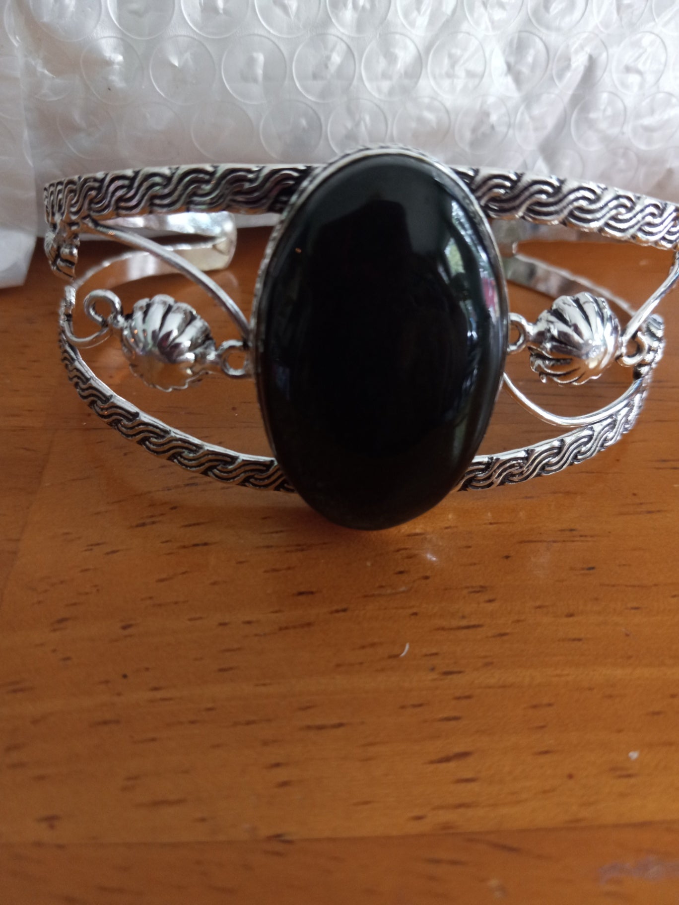 Bracelet Cuff onyx dsc