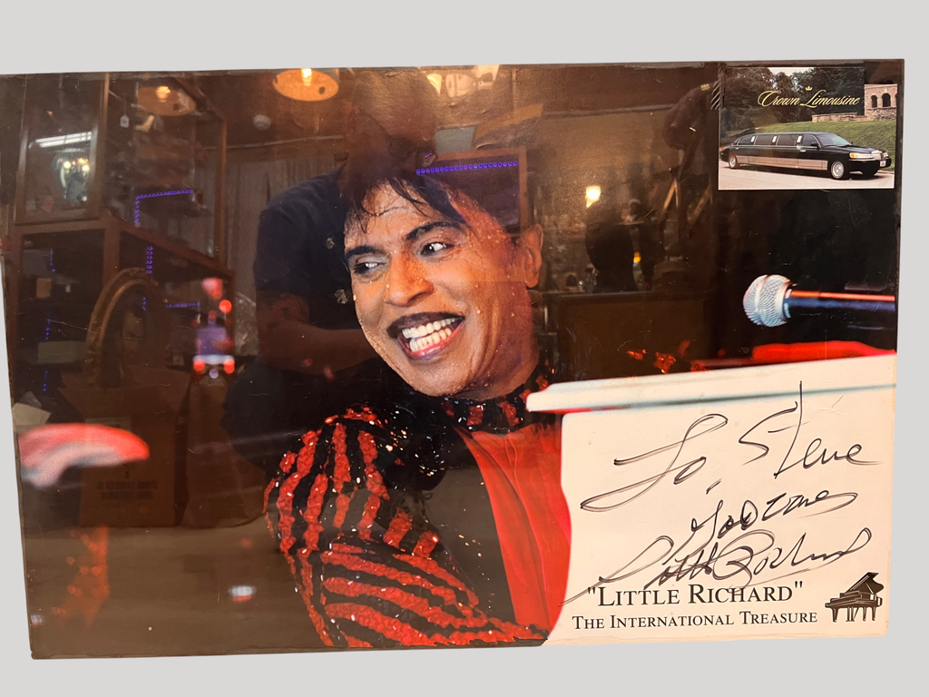 Little Richard Autographed Promotional Poster (“To Steve”)