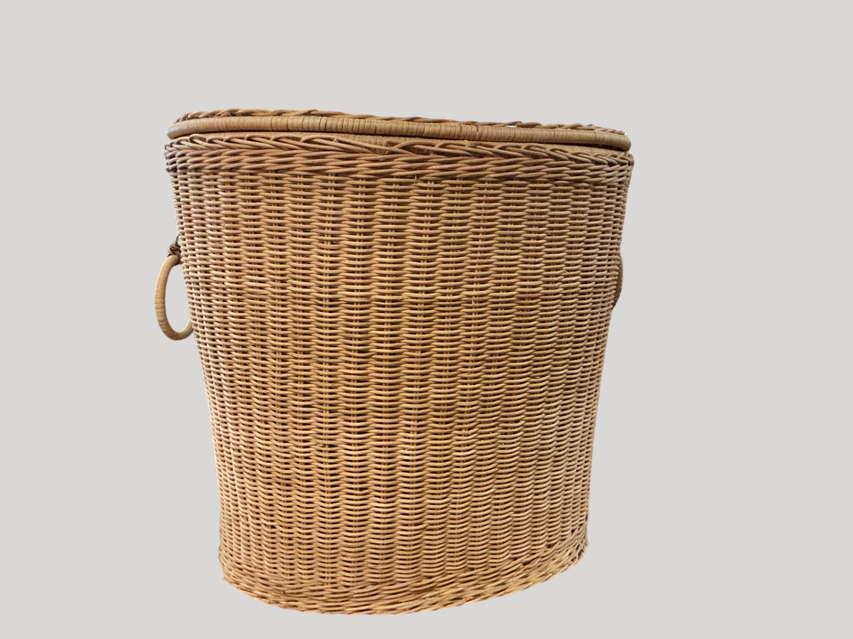 Wicker Hamper with Cover