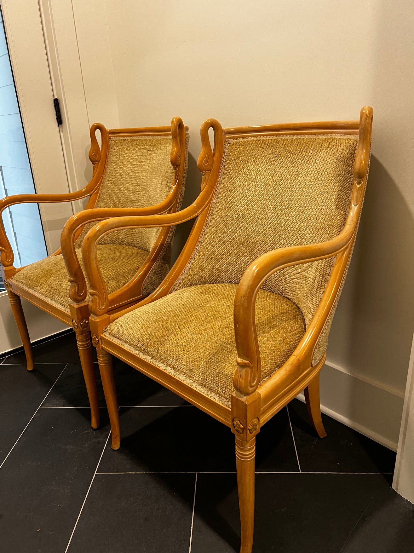 Very Good condition swan chairs