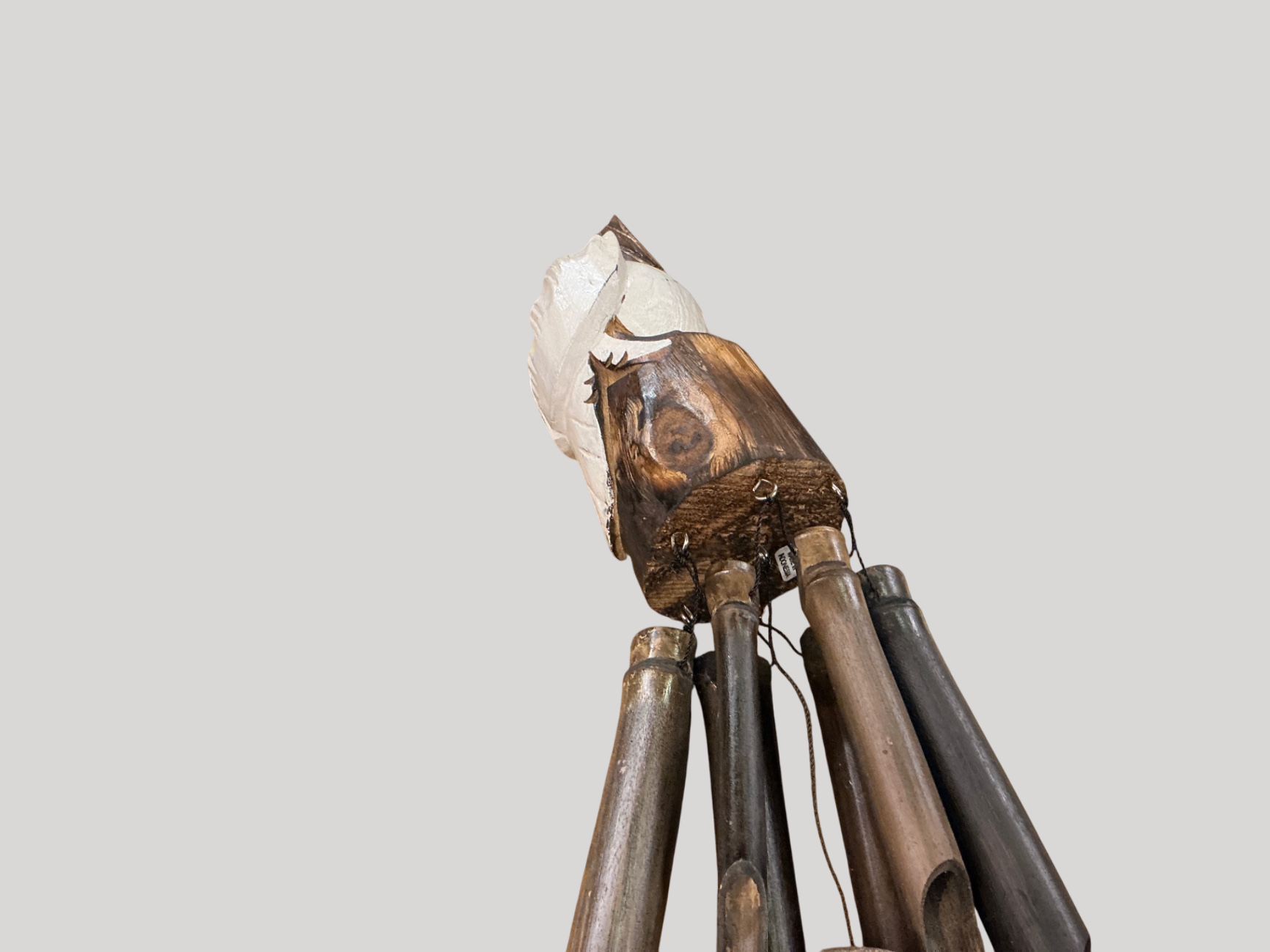 Bamboo Pelican Windchimes