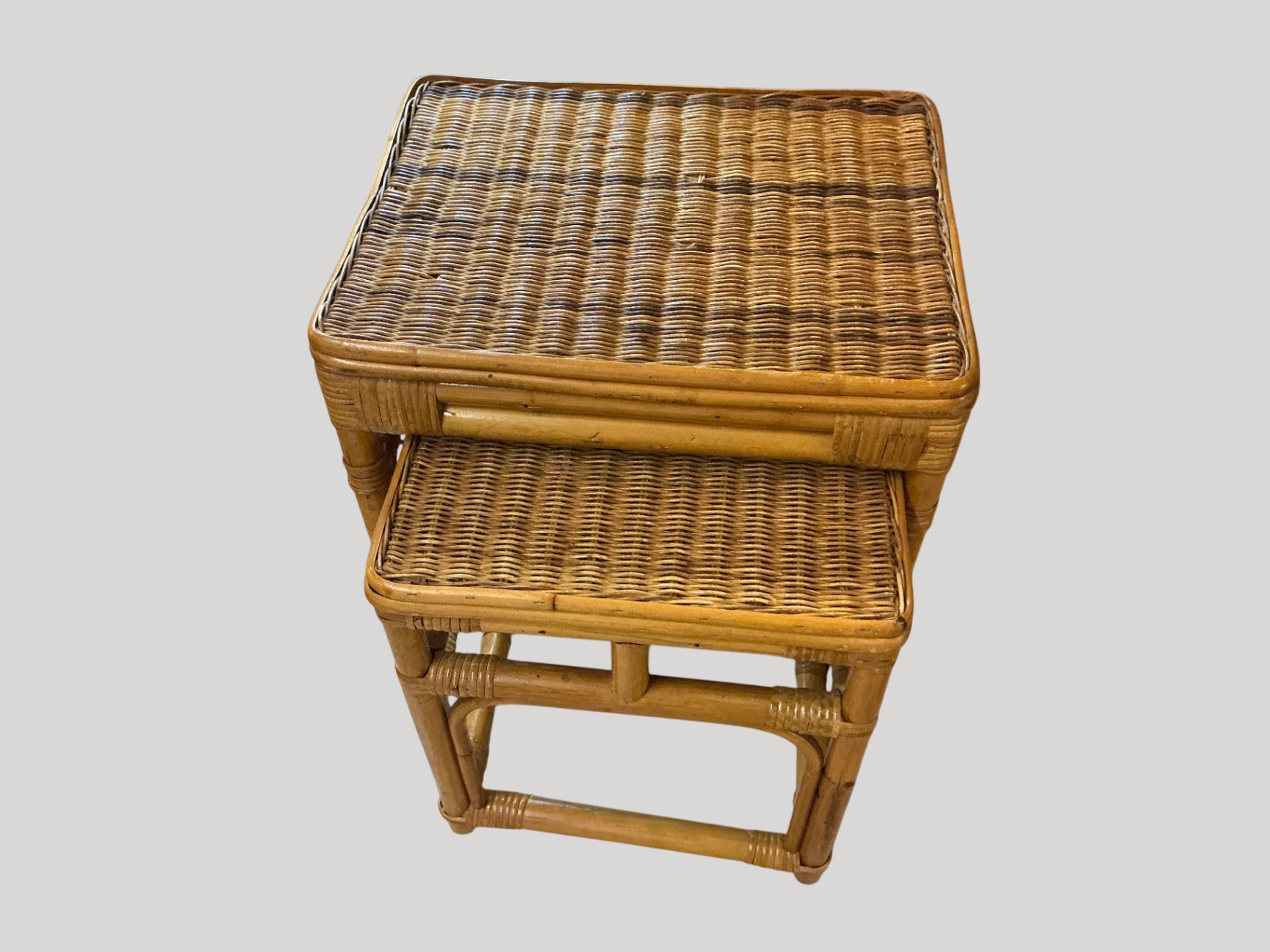 Wicker/Ratan Nesting Tables