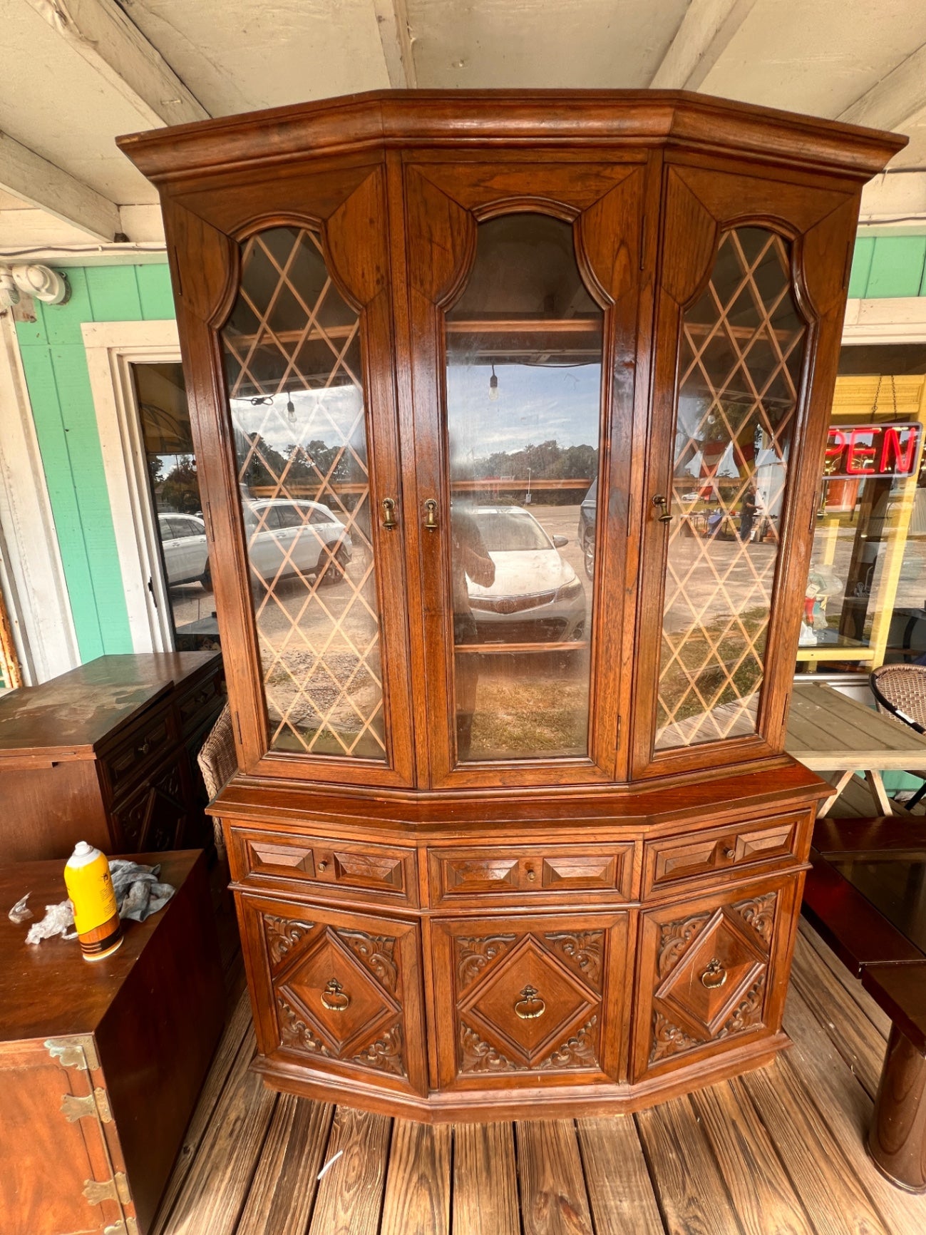 Ornate Hutch