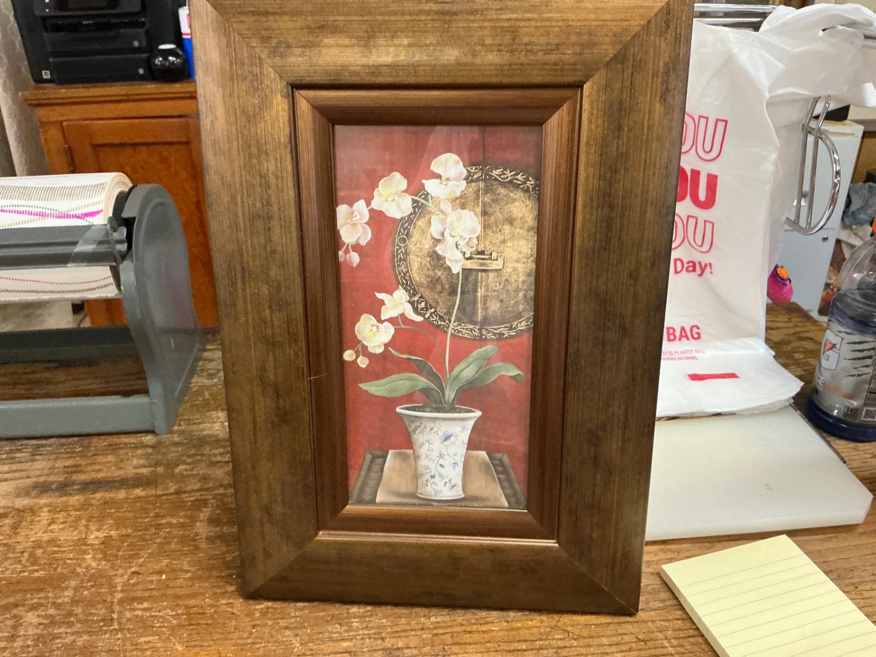 Decorative Flowers in Vase Wall