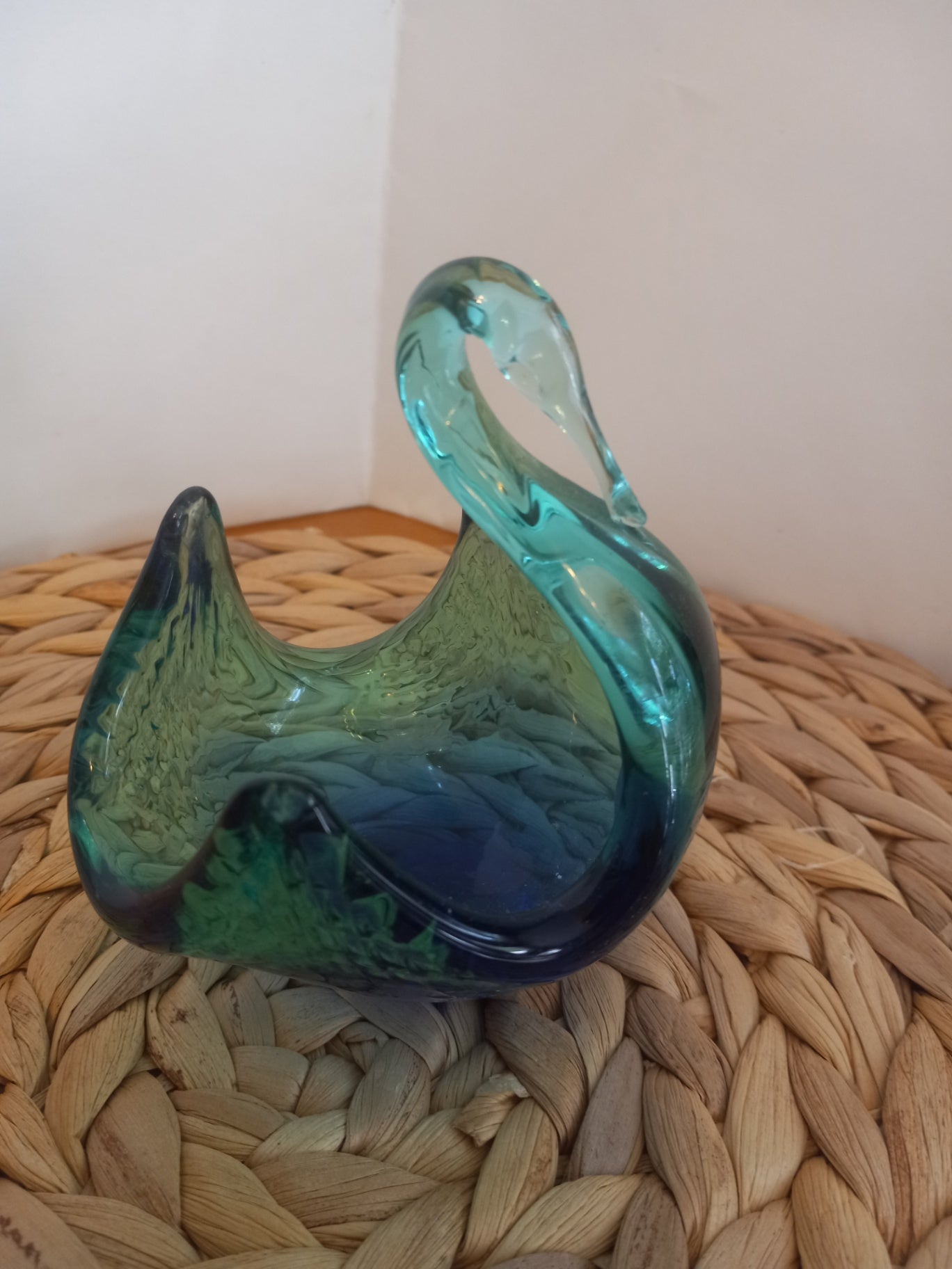 Murano grn swan lavorgzione dsc
