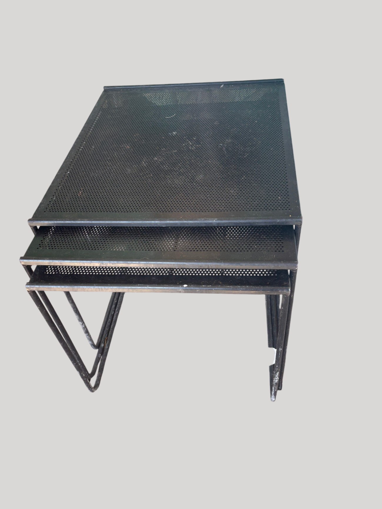 Black Iron Nesting Tables