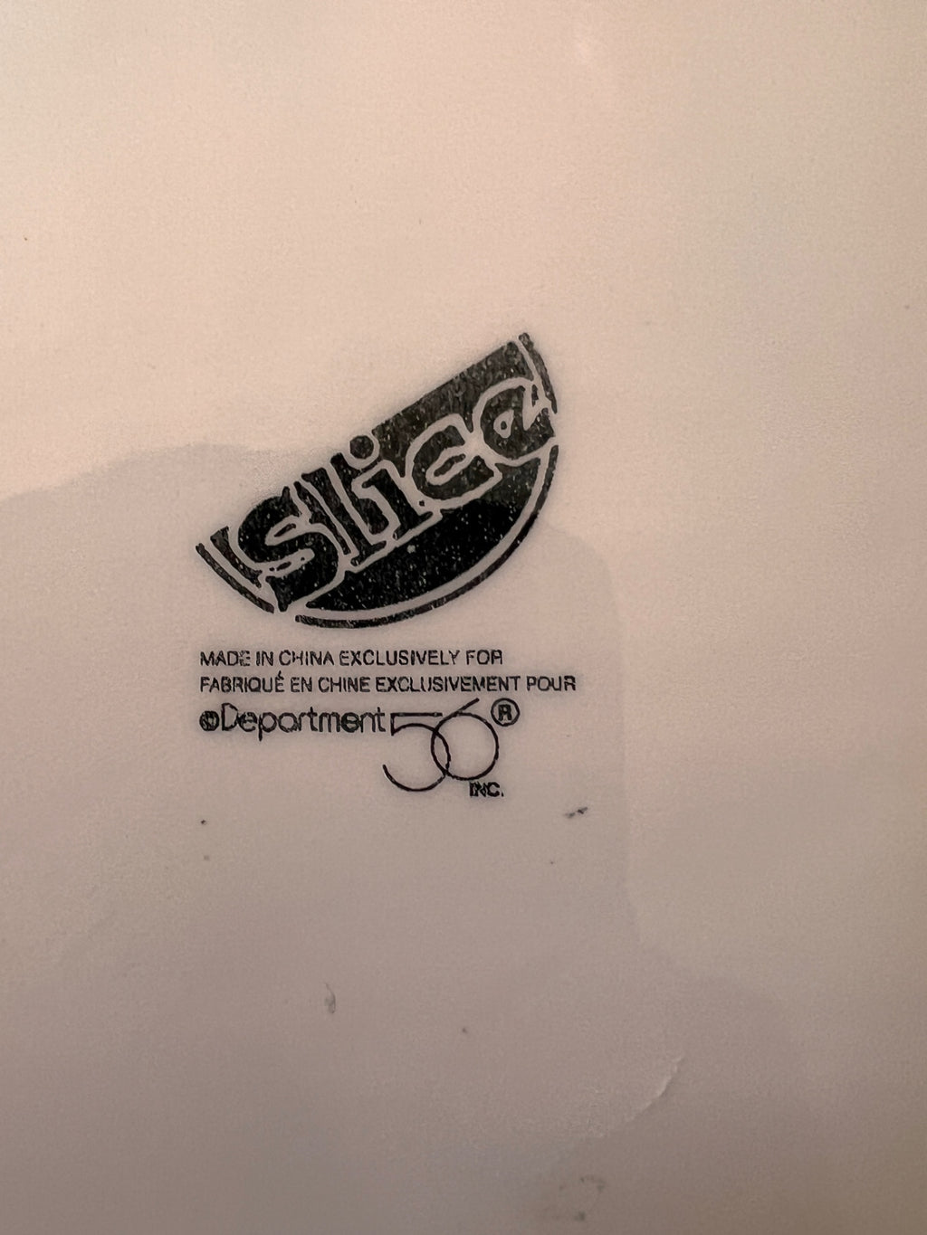 Department 56 Slice Collection Yellow Ceramic Serving Dish – Shell Leaf Design