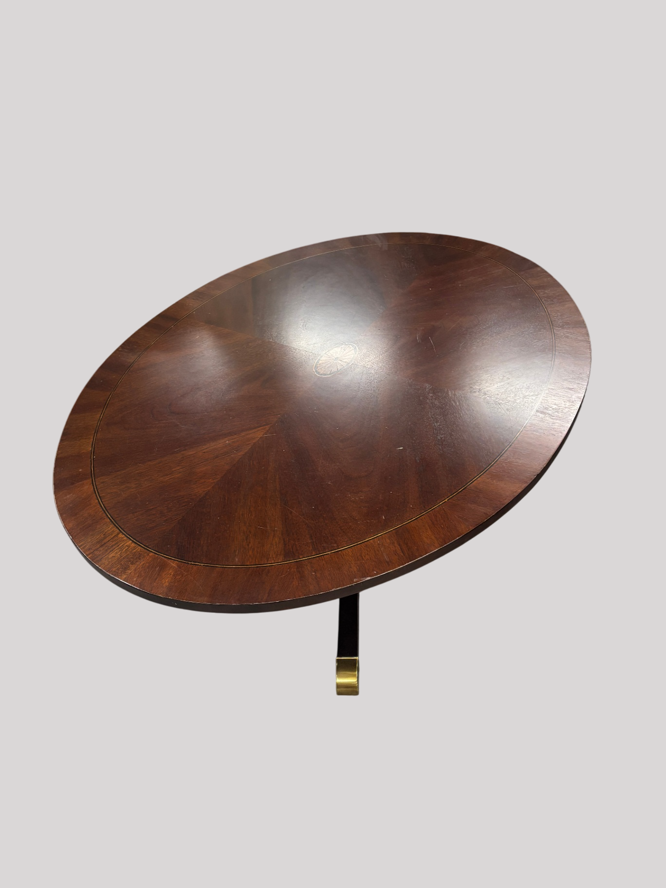 Round Pedestal Coffee Table