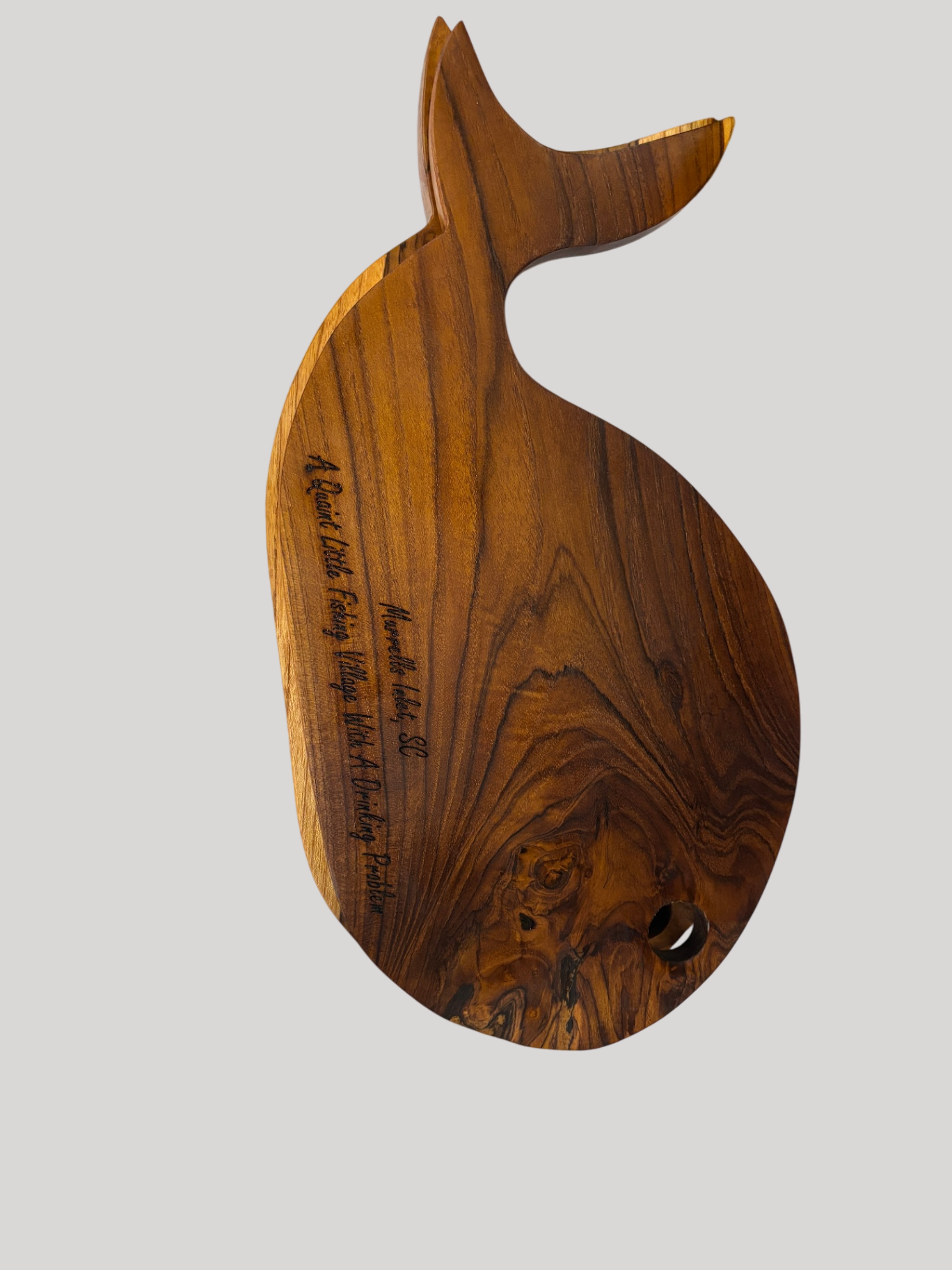 Fish Cutting Board "A Quaint little village.."
