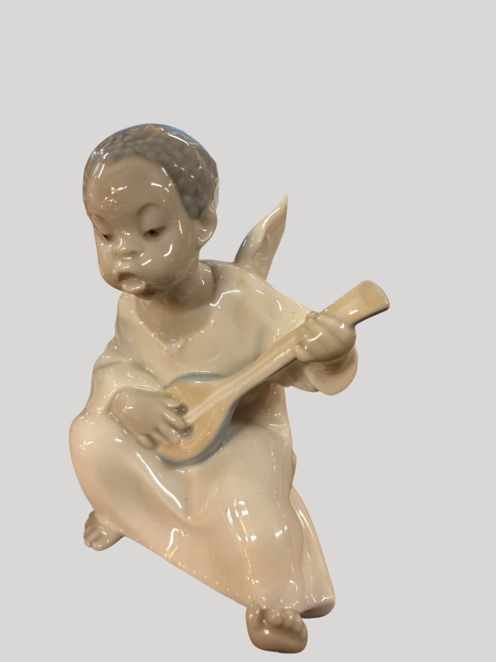 Lladro Angel with Mandolin #4546