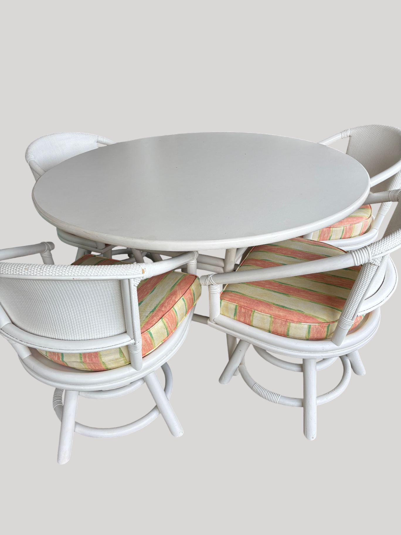White Table and Chairs