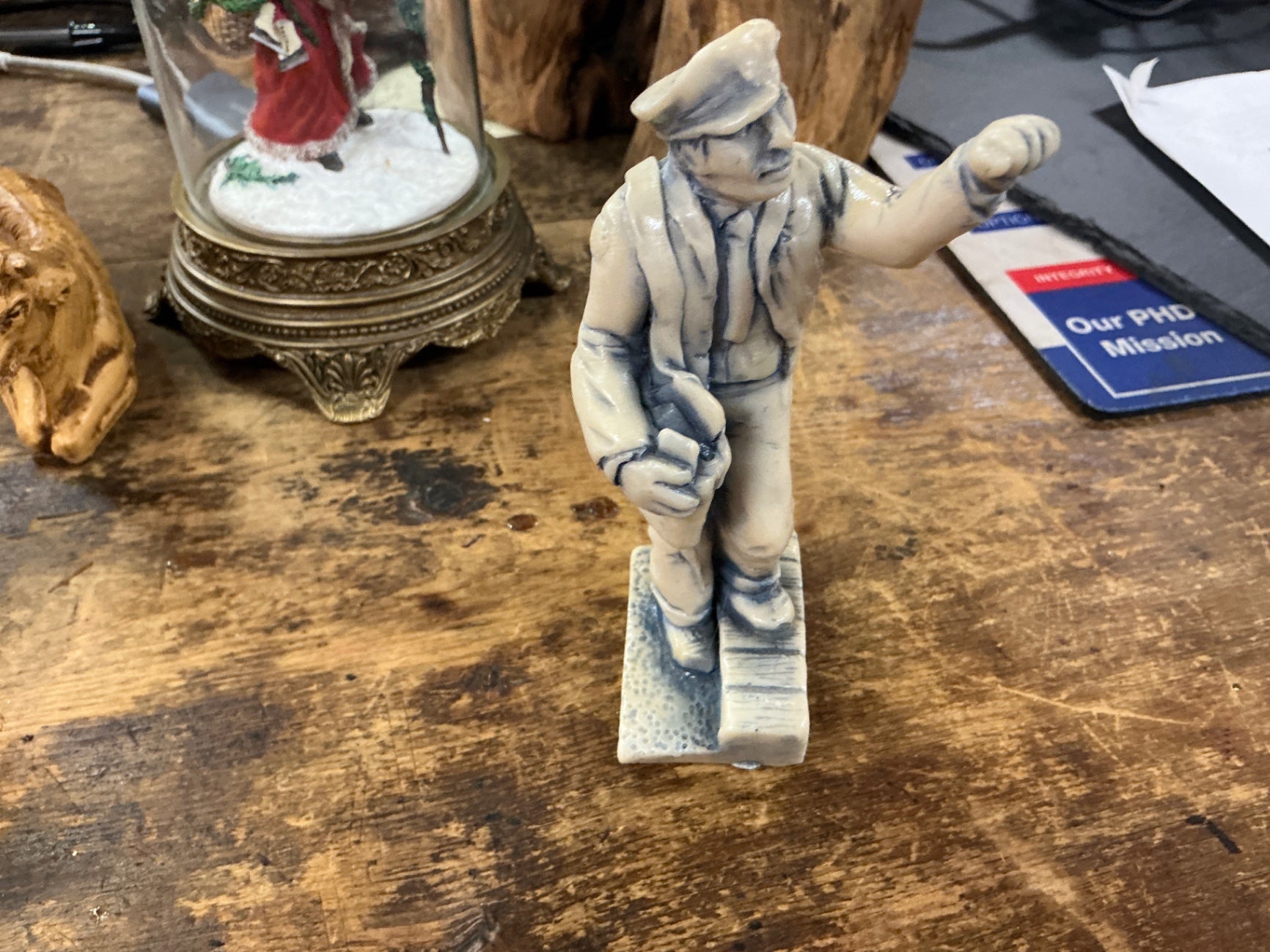 Limited Edition “Georgia Marble” Figurine by Camille Thion – No. 45/3000