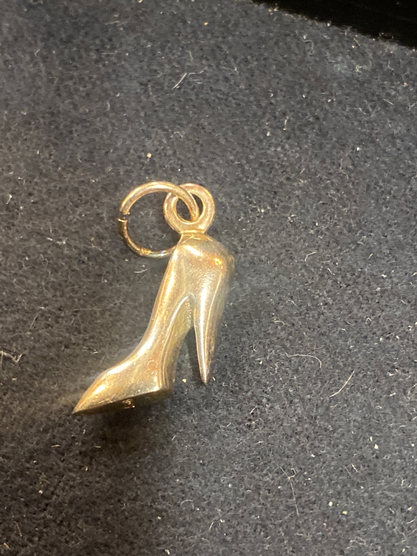 Sterling High Heel Shoe Charm Charm Pendant HHH