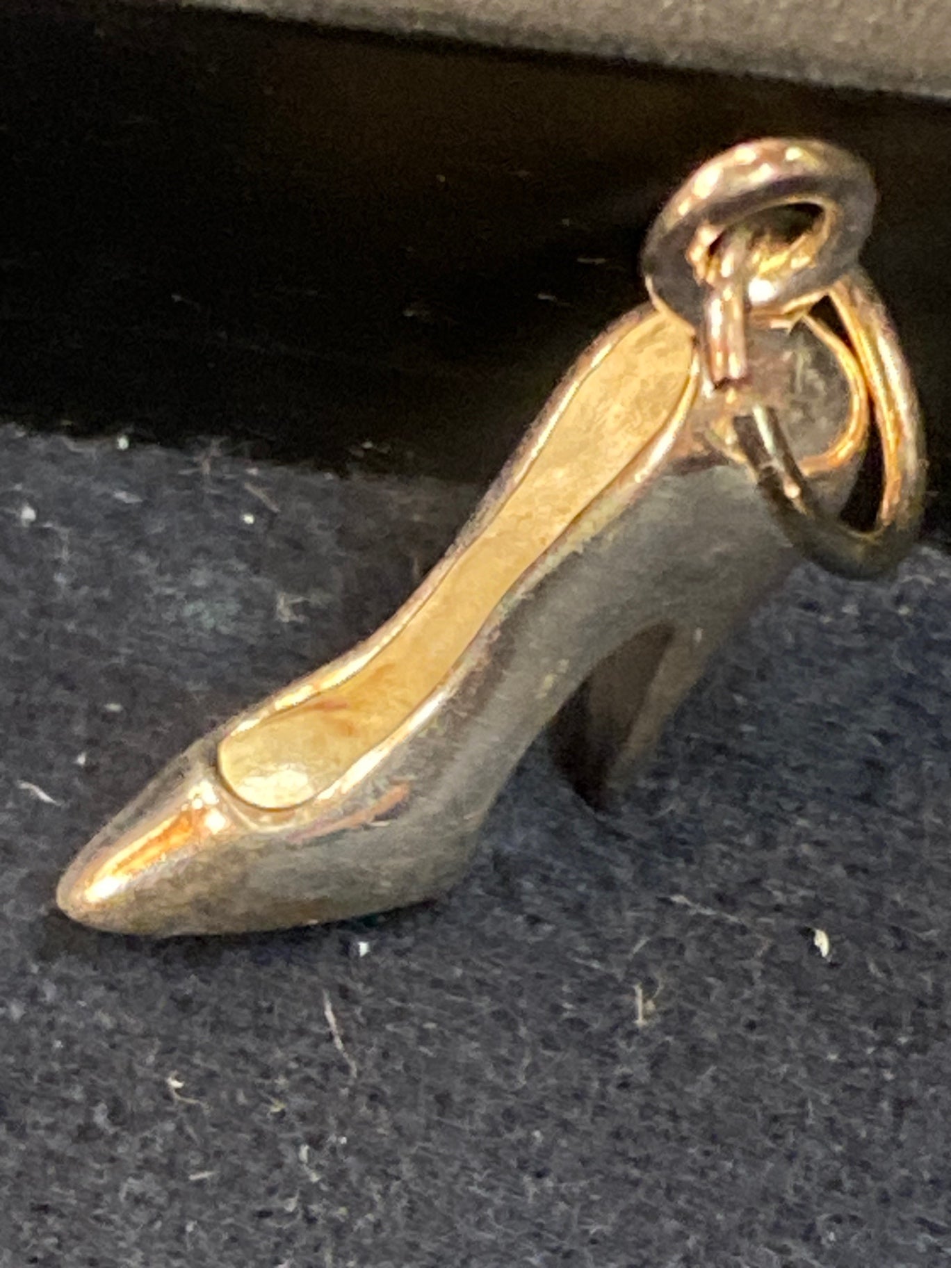 Sterling High Heel Shoe Charm Charm Pendant HHH