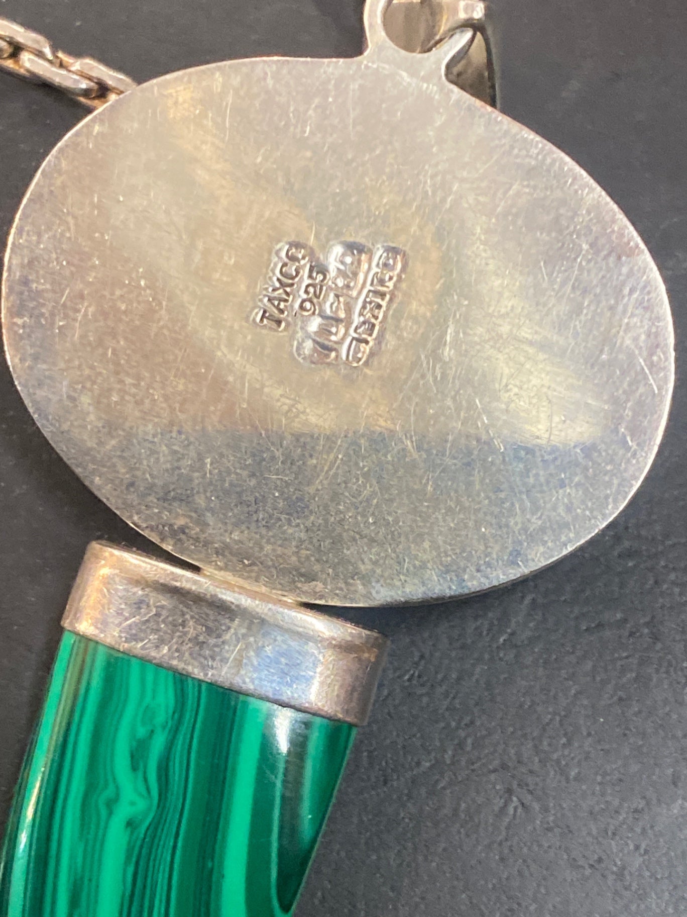 Taxco Mexico Sterling Marcasite Necklace HHH