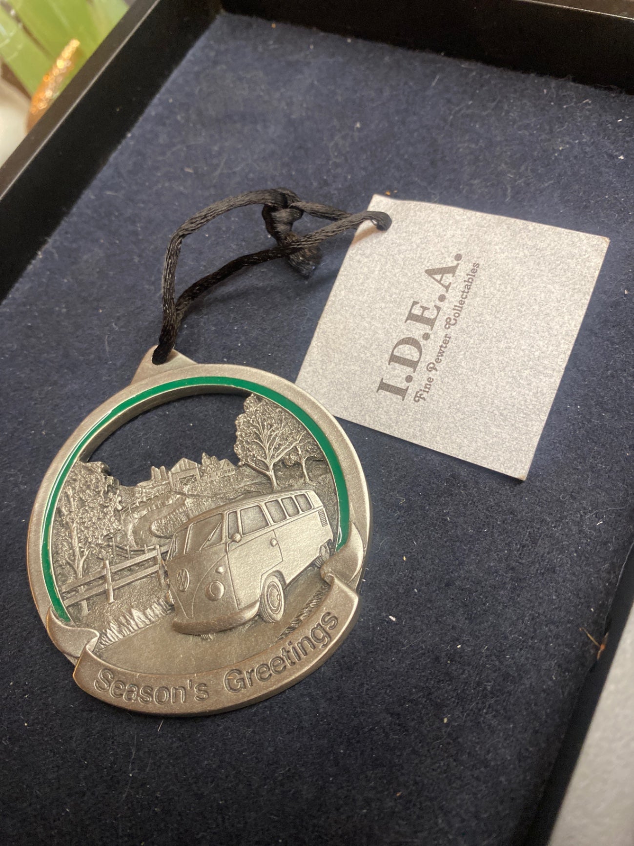 Fine Pewter Key Chain Season Greetings HHH