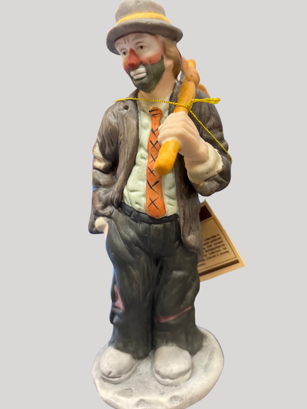Earnest Healy Jr Collection Flambro Clown Figurine