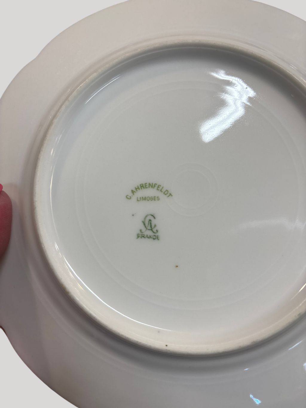 Set of 6 Limoges Salad Plates