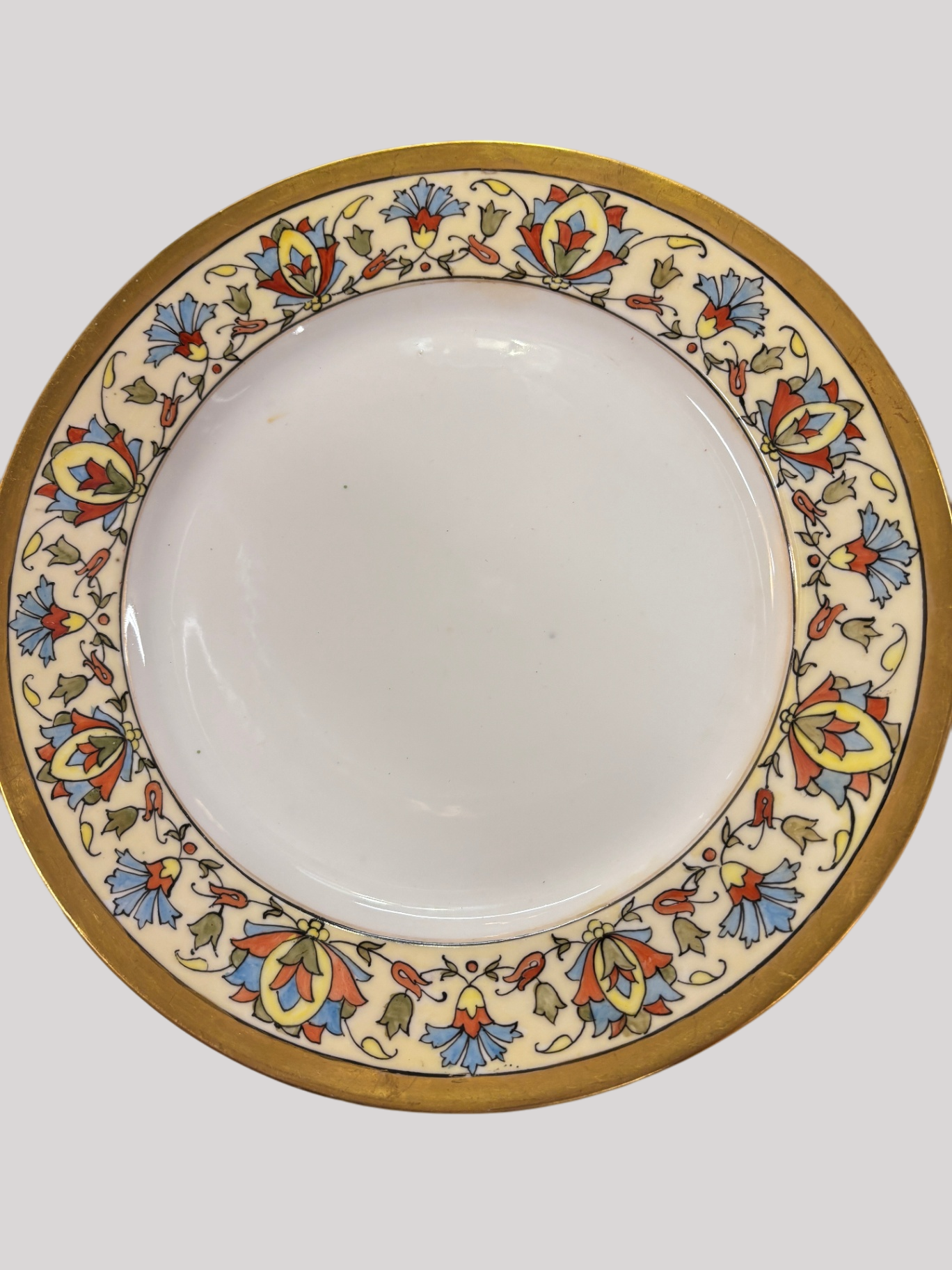 Limoges hand painted porcelian plate