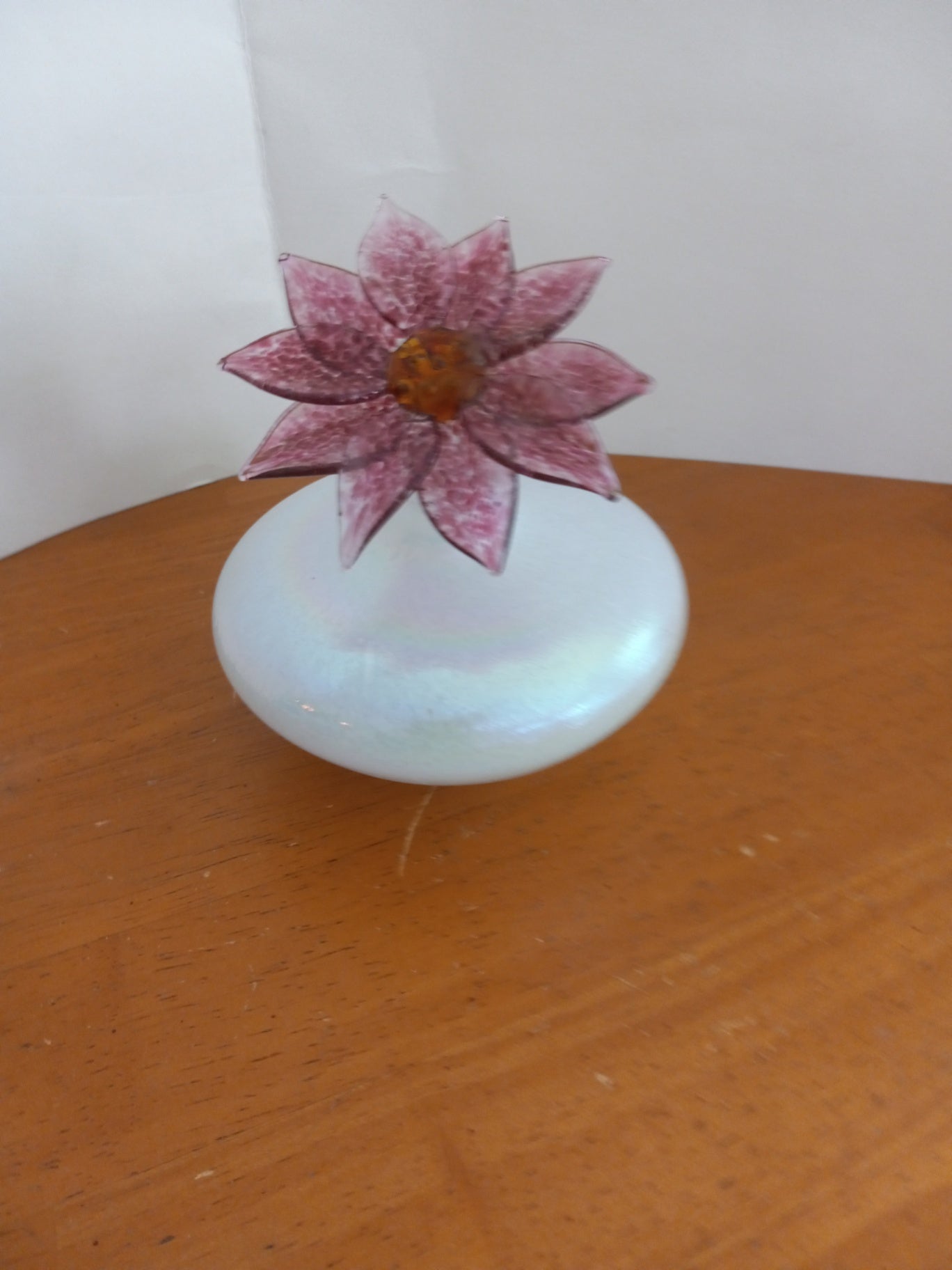 Perfume bottle Murano flower dsc 