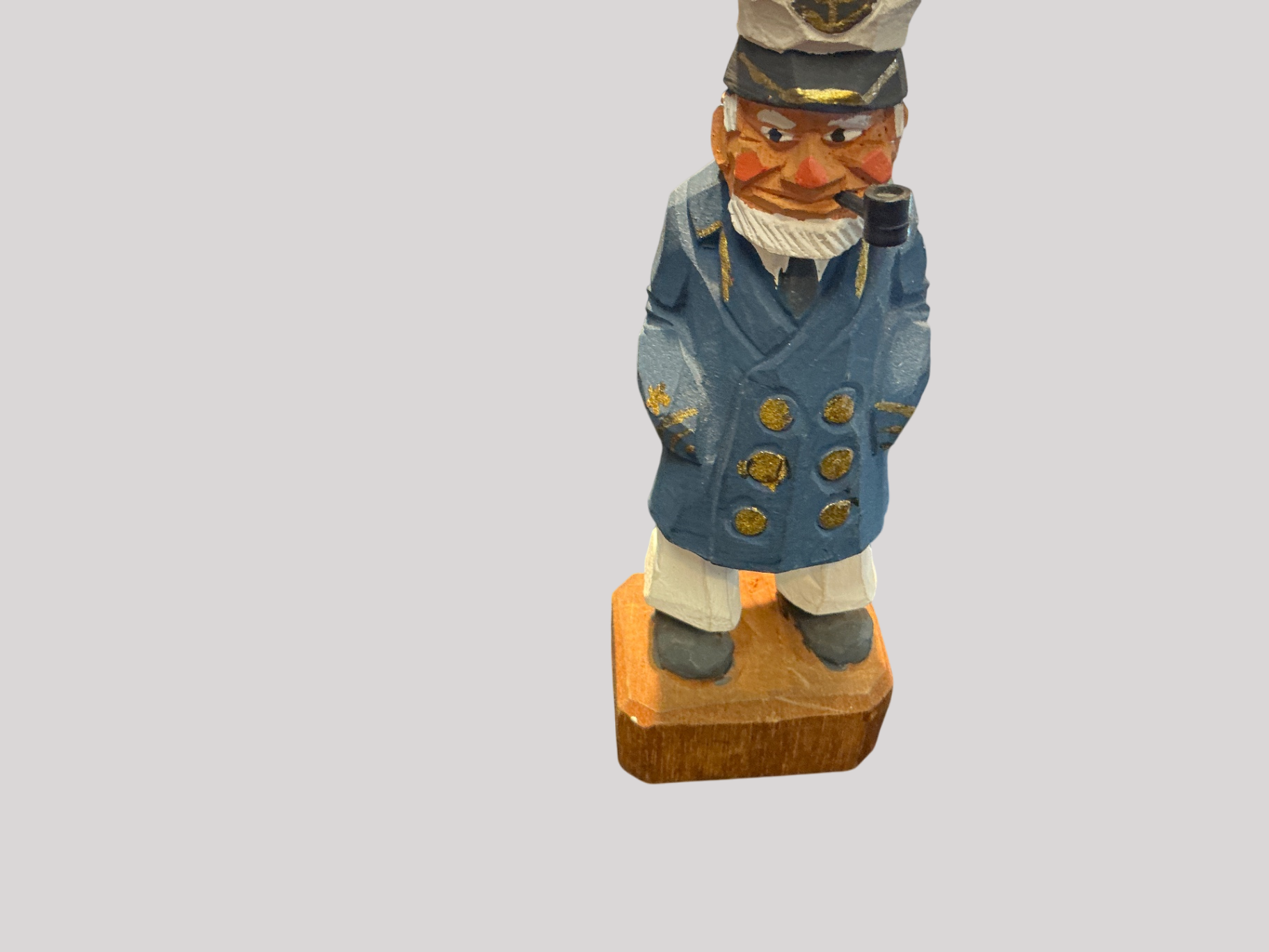 Wooden Navy Man