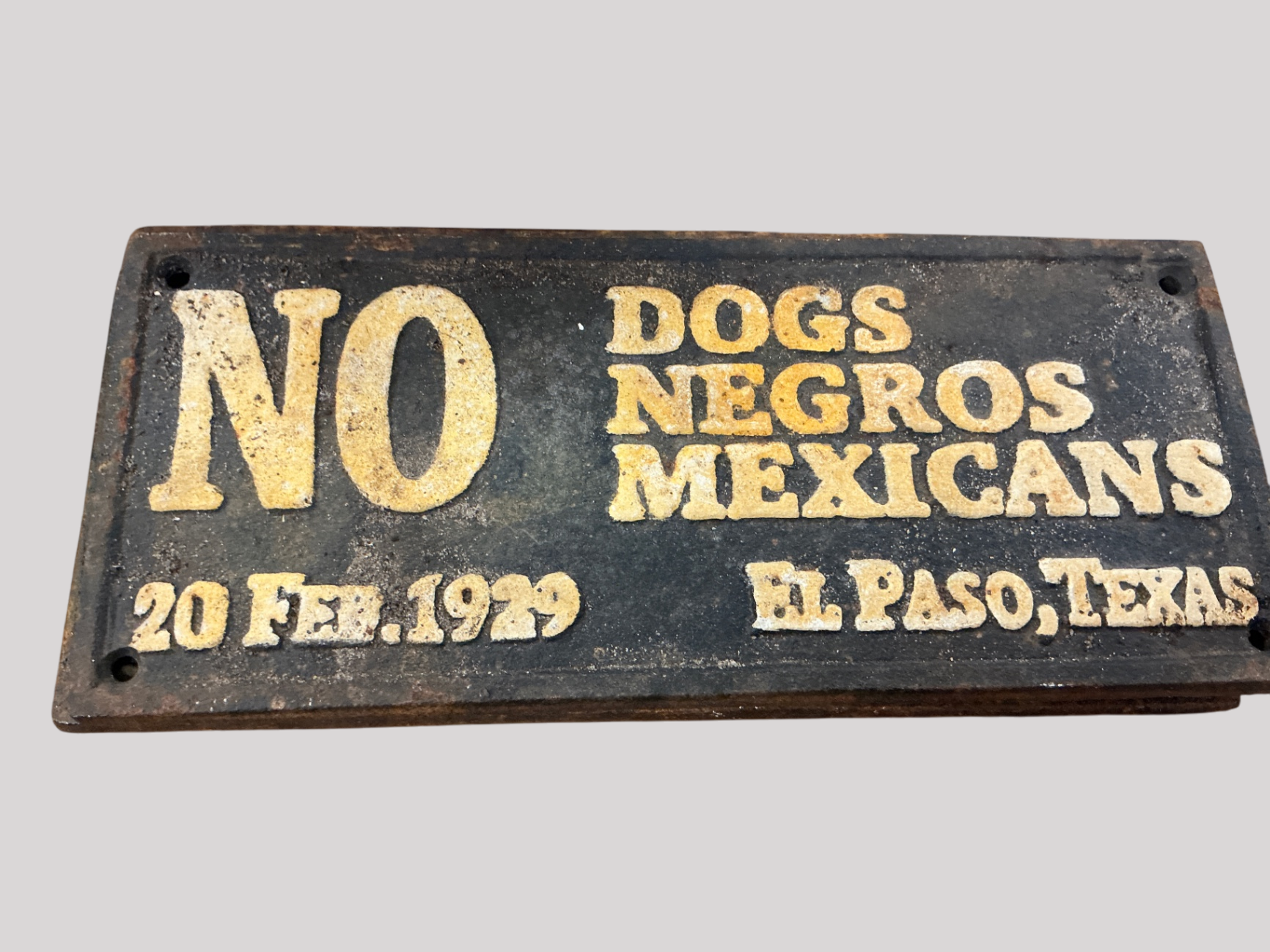 No Dog Sign