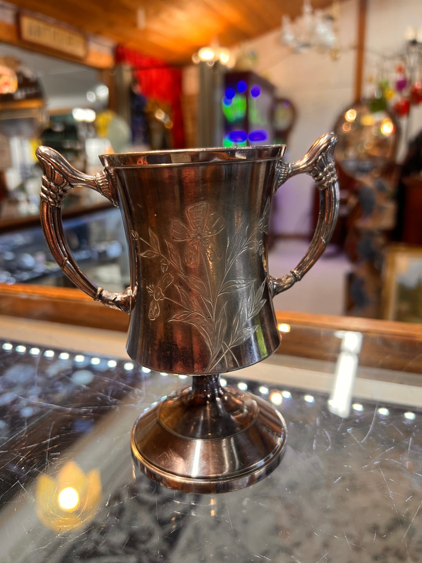 Silver Plated Cup