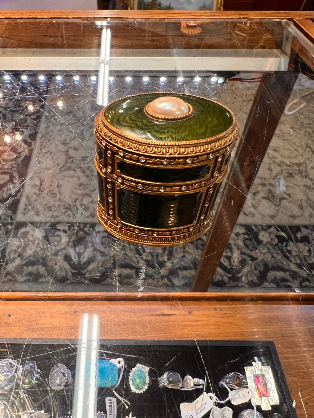 Edgar Berebi “Catherine the Great” Limited Edition Jeweled Enamel Box – 1980s