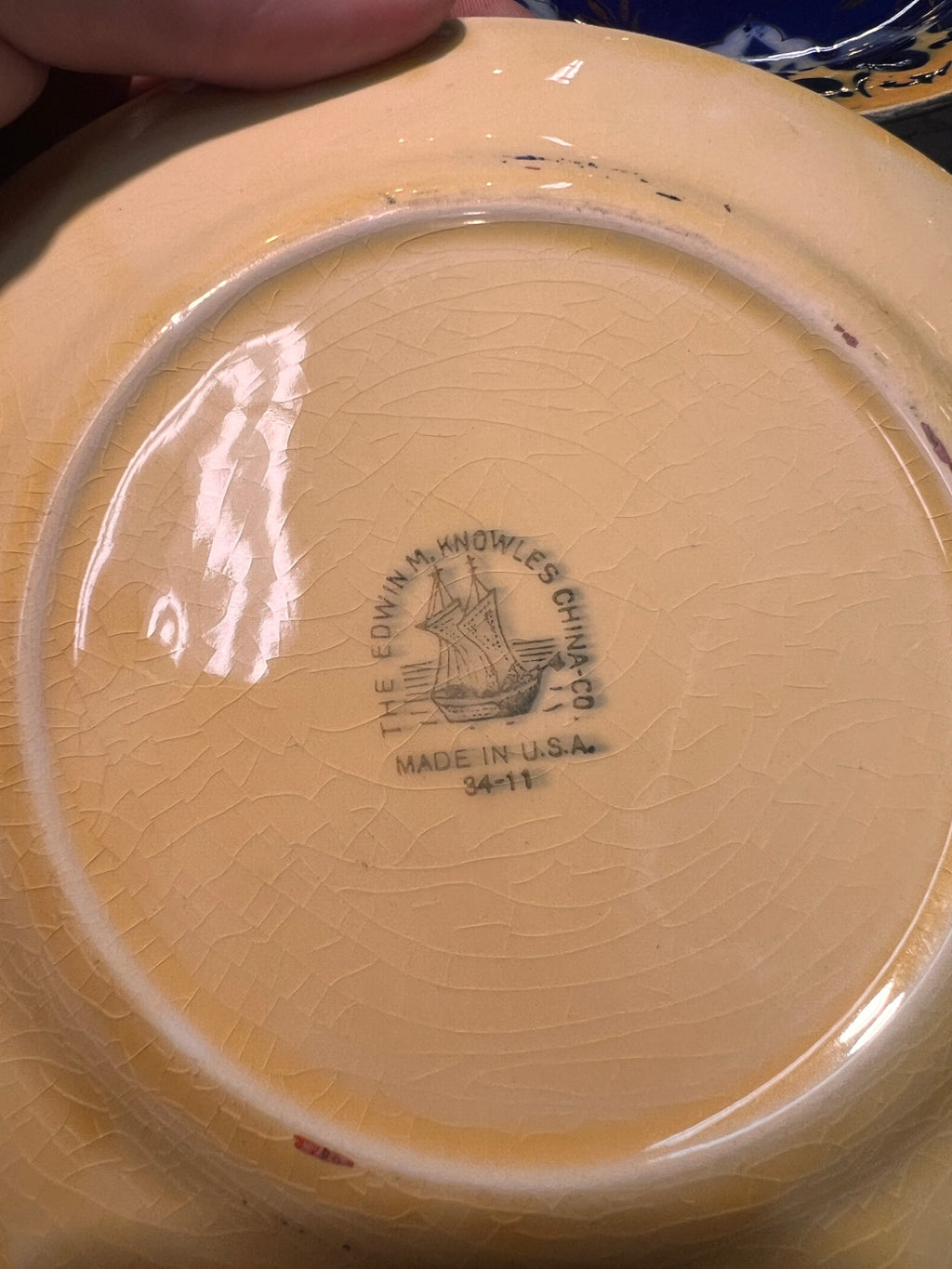 Knowles Porcelain Plate