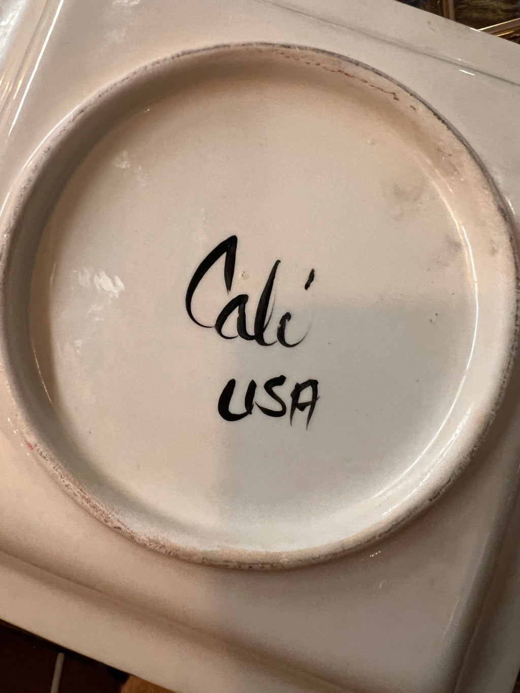 Cali Pottery Plate