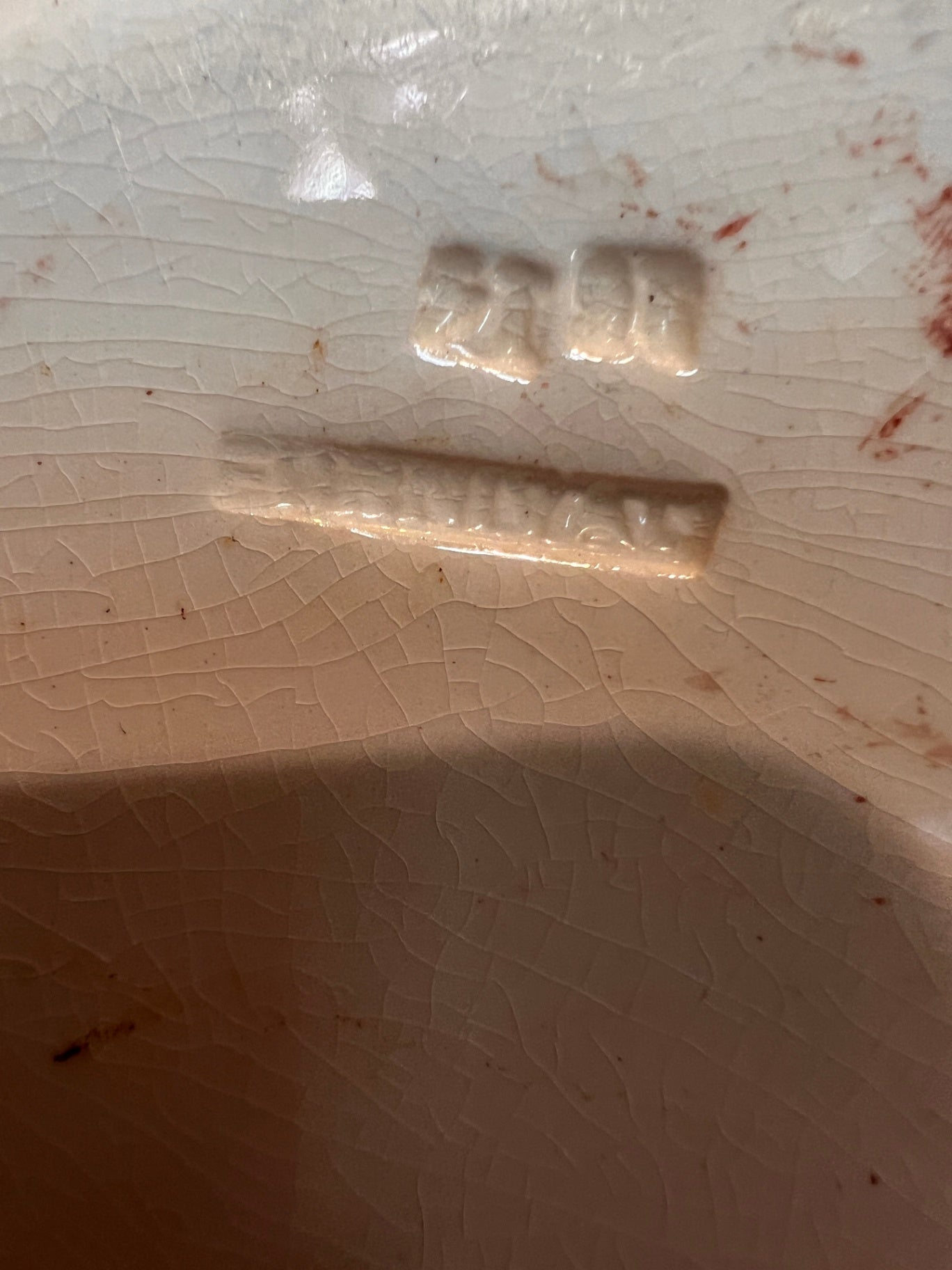 Antique Staffordshire Transferware Serving Platter – Mulberry Floral Pattern, Circa 1880s