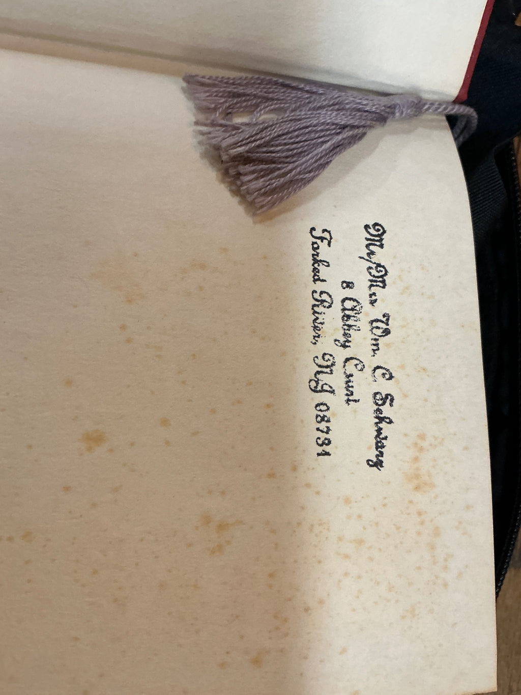 The Book of Common Prayer (Red Cloth Edition) with Zip Case – Episcopal Church, Mid-20th Century