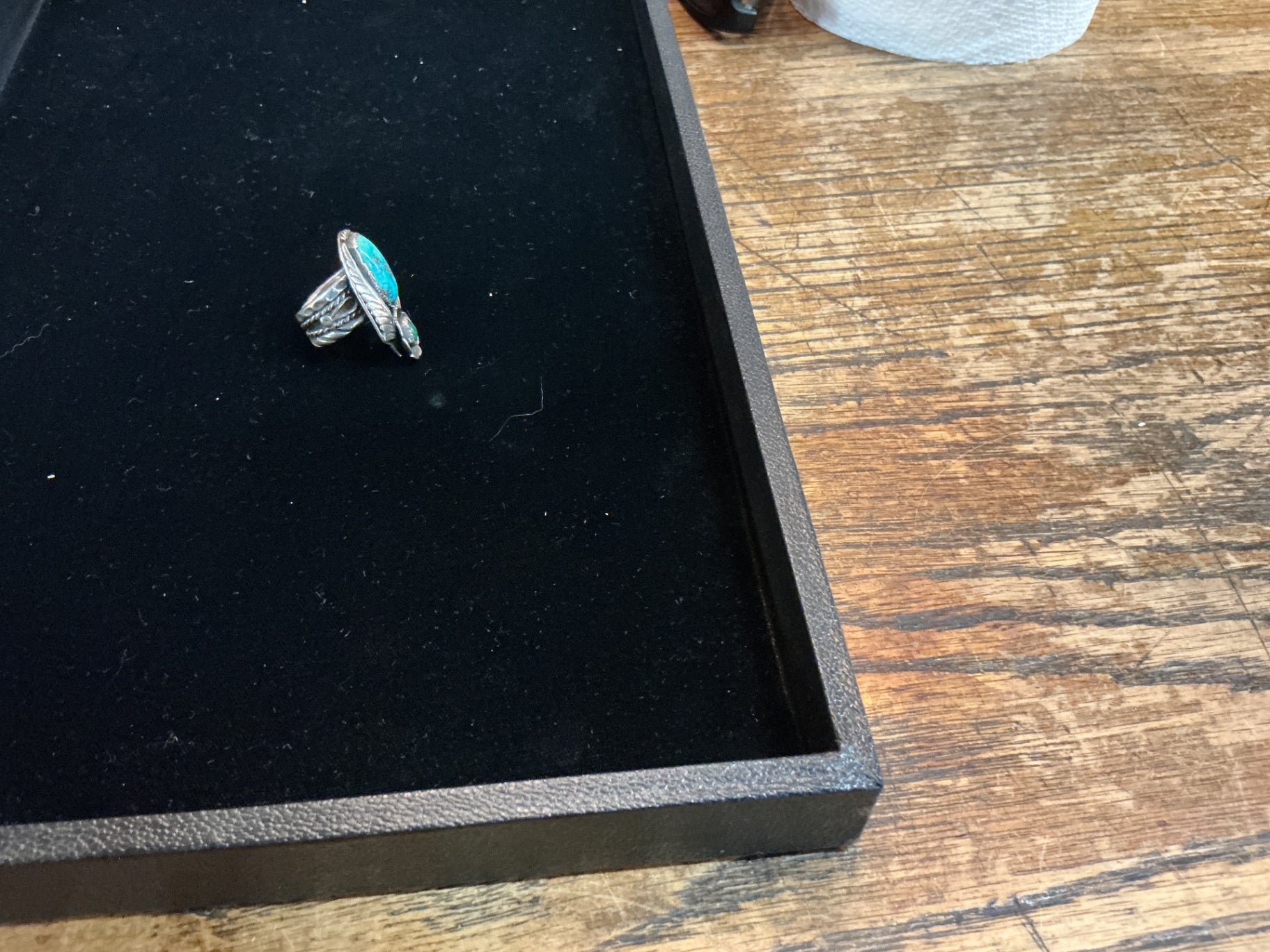 Turquoise/Silver Ring