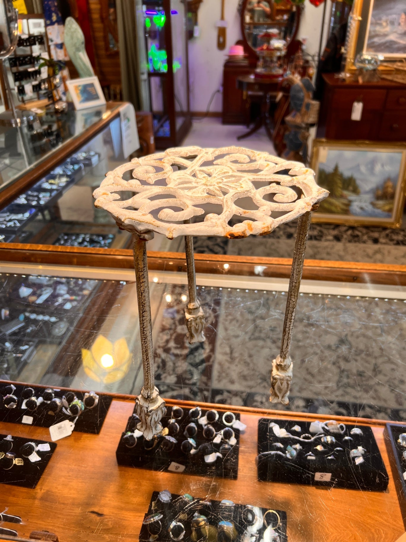 Cast Iron Plant Stand